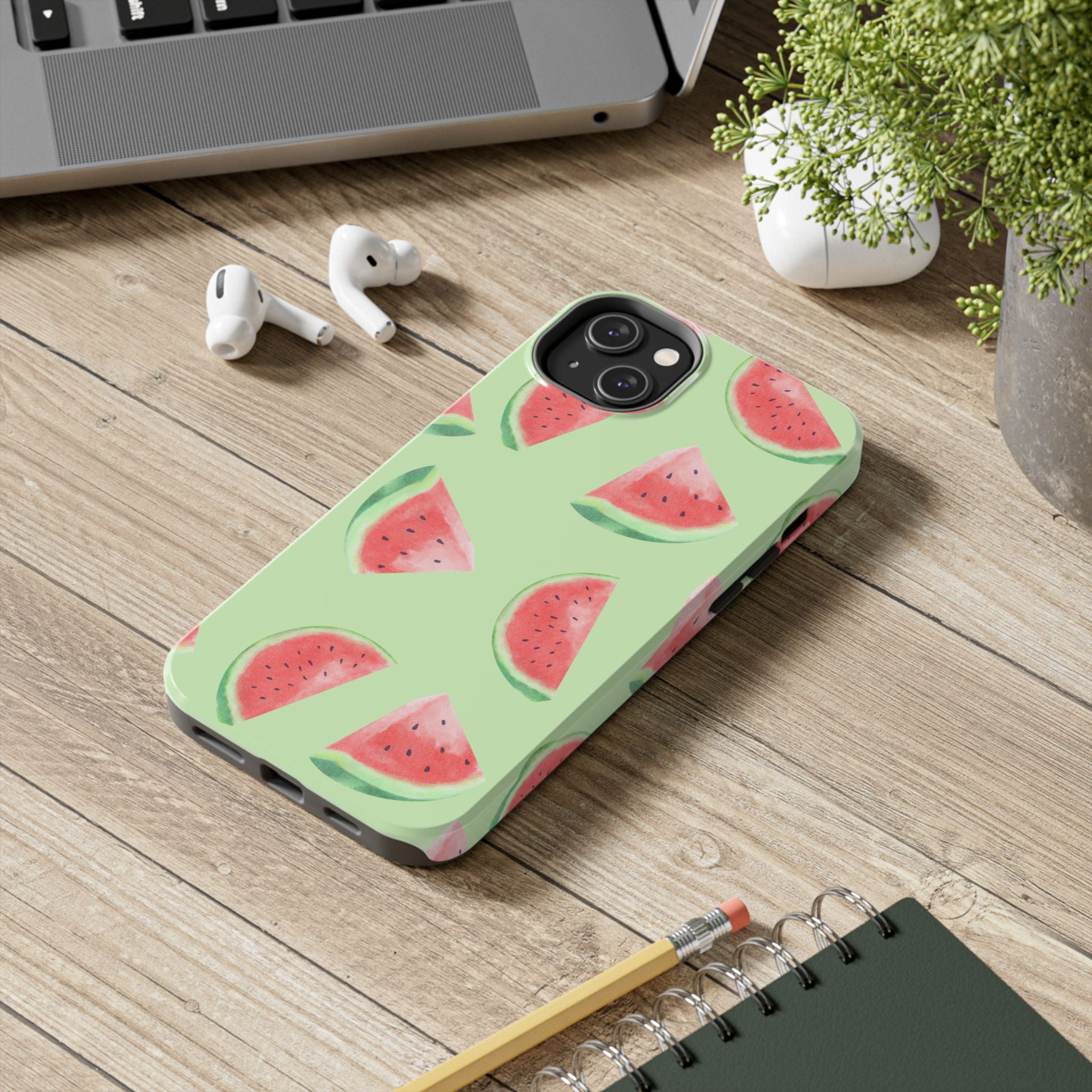 Watermelon Slice Tough Phone Case - Vibrant Summer Design