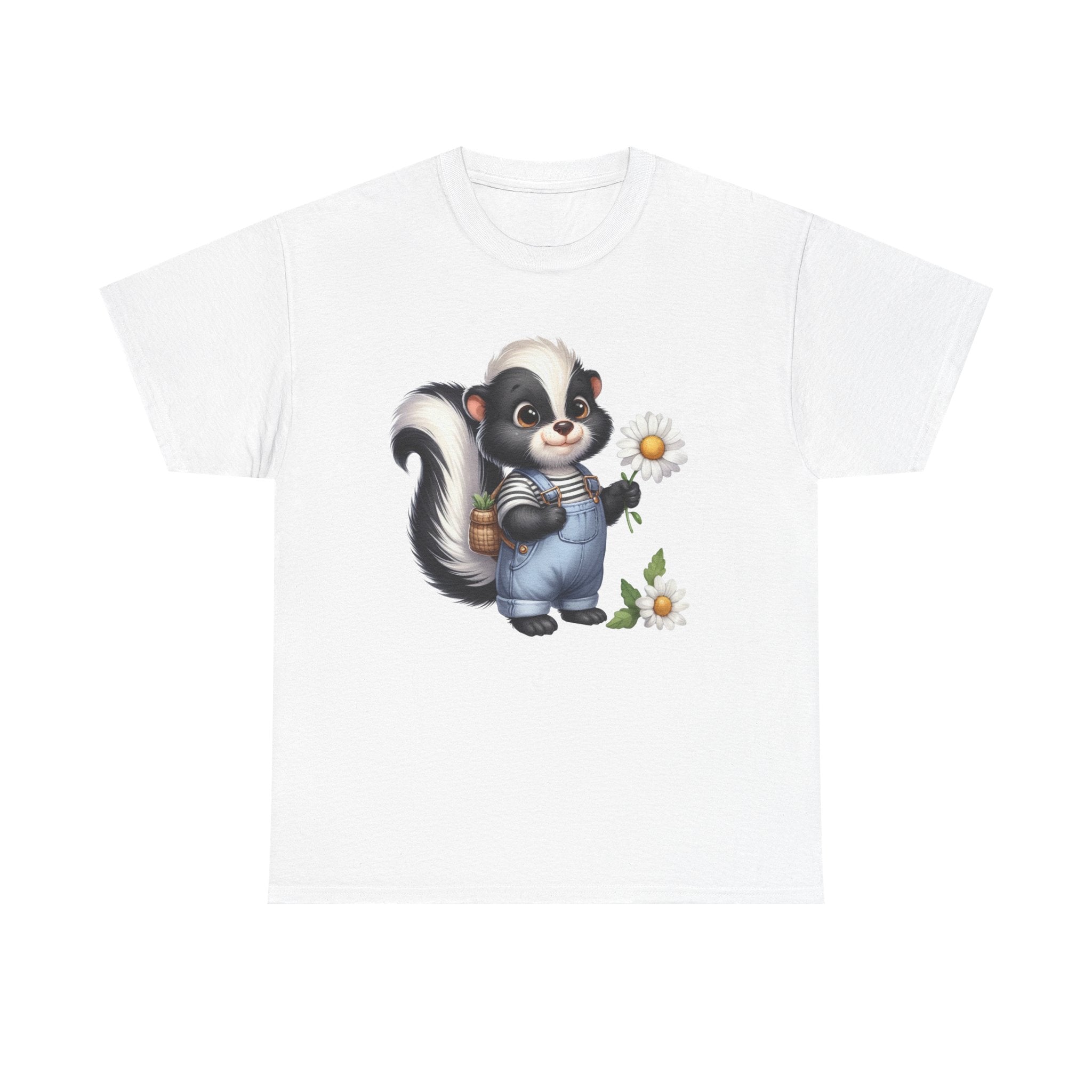Adorable Skunk Tee for Nature Lovers, Cute Animal T-Shirt, Gift for Animal Lovers, Spring Outfits, Eco-Friendly Style