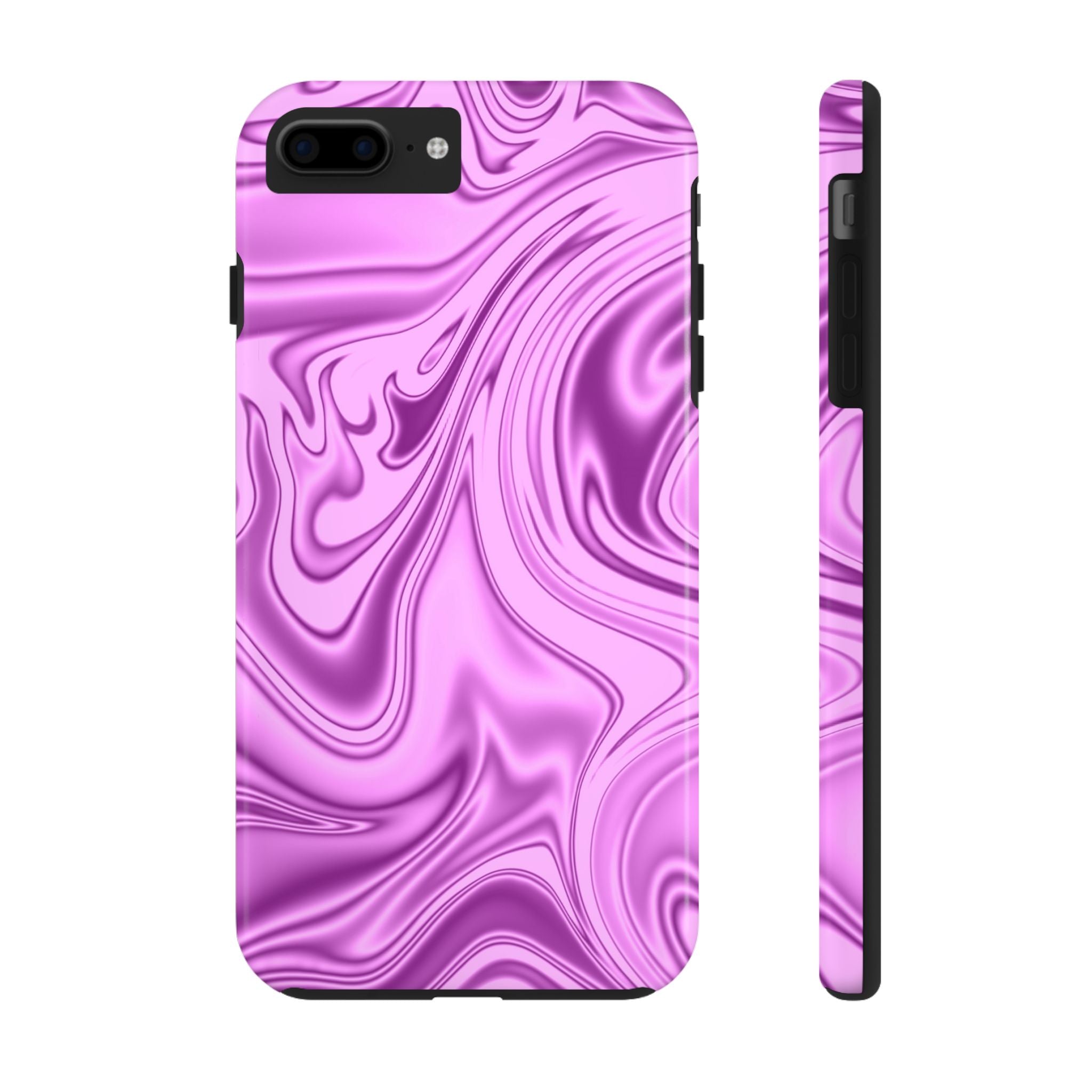 Purple Liquid Swirl Tough Mobile Phone Case
