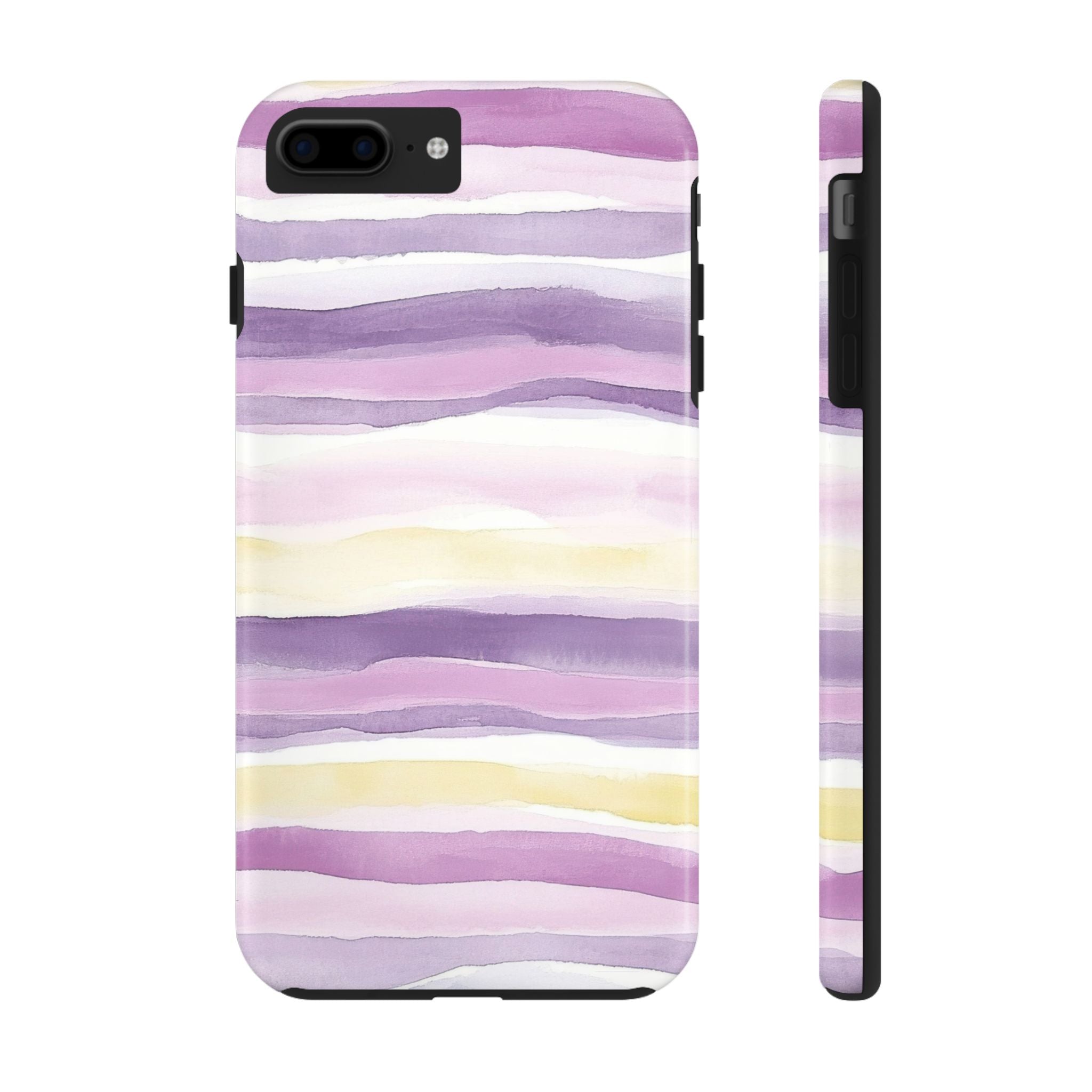 Colorful Striped Tough iPhone Samsung Case Stylish, Durable, Trending Design for Daily Use, Gift for Friends, Perfect for Any Occasion