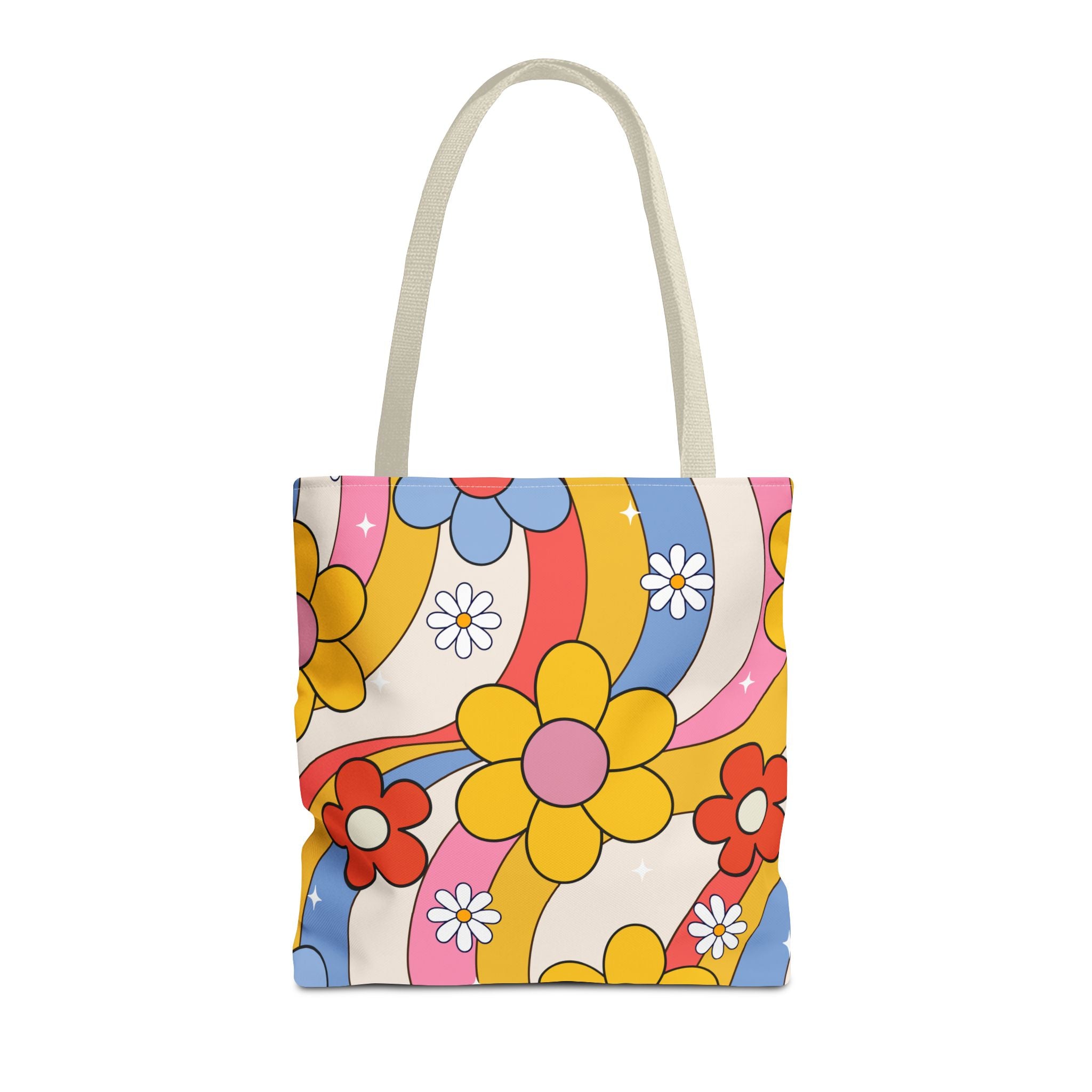Colorful Tote Bag - Lazy Daisy Design