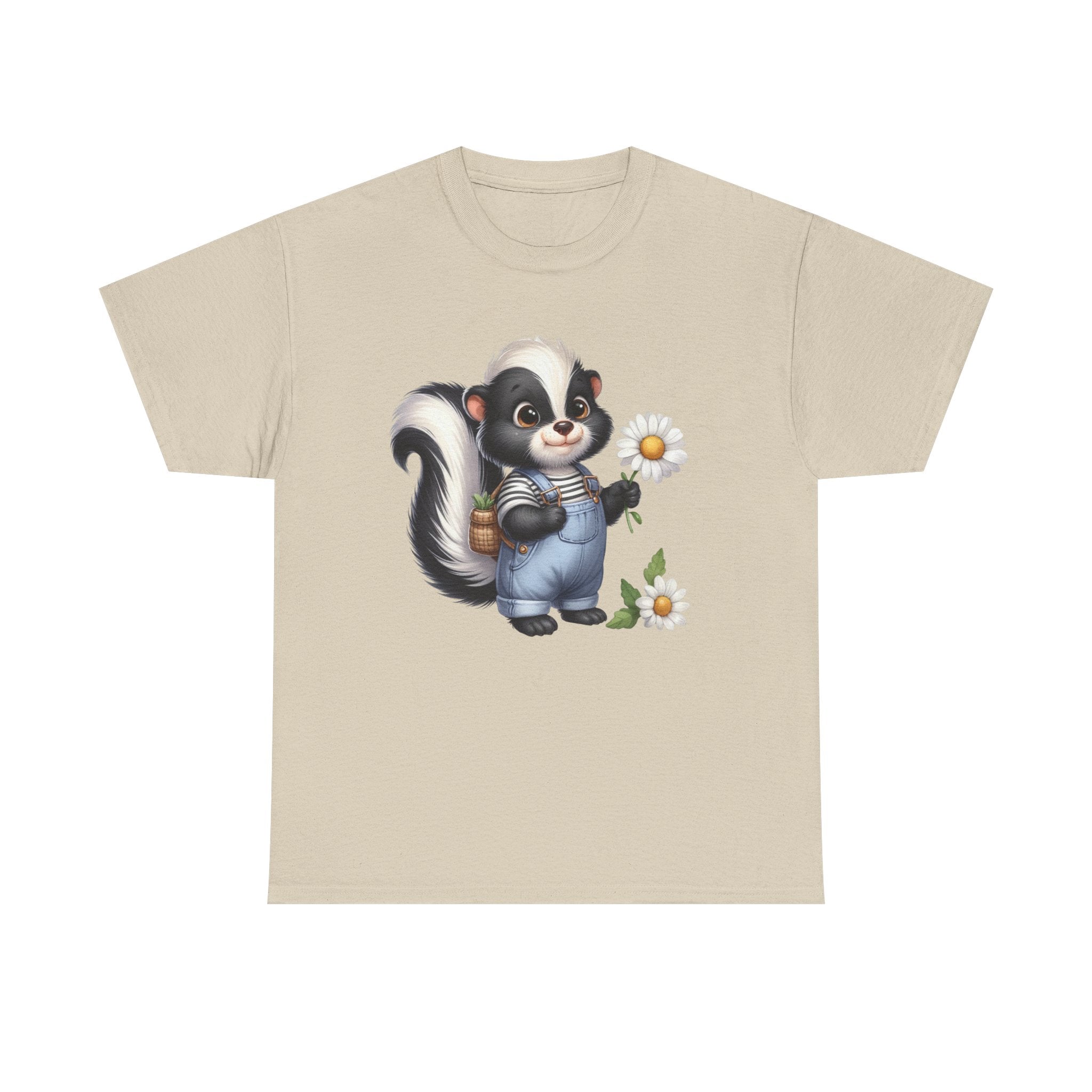 Adorable Skunk Tee for Nature Lovers, Cute Animal T-Shirt, Gift for Animal Lovers, Spring Outfits, Eco-Friendly Style