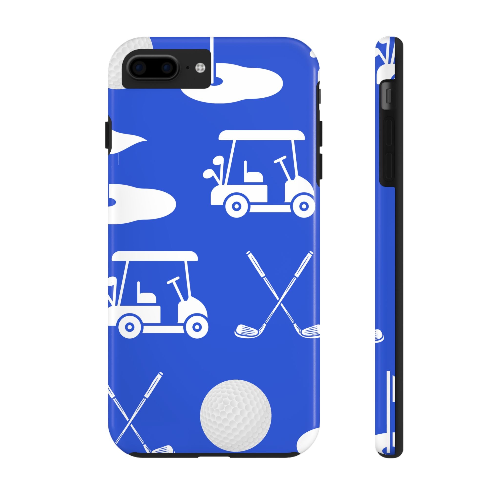 Blue & White Golf Tough Mobile Phone Case