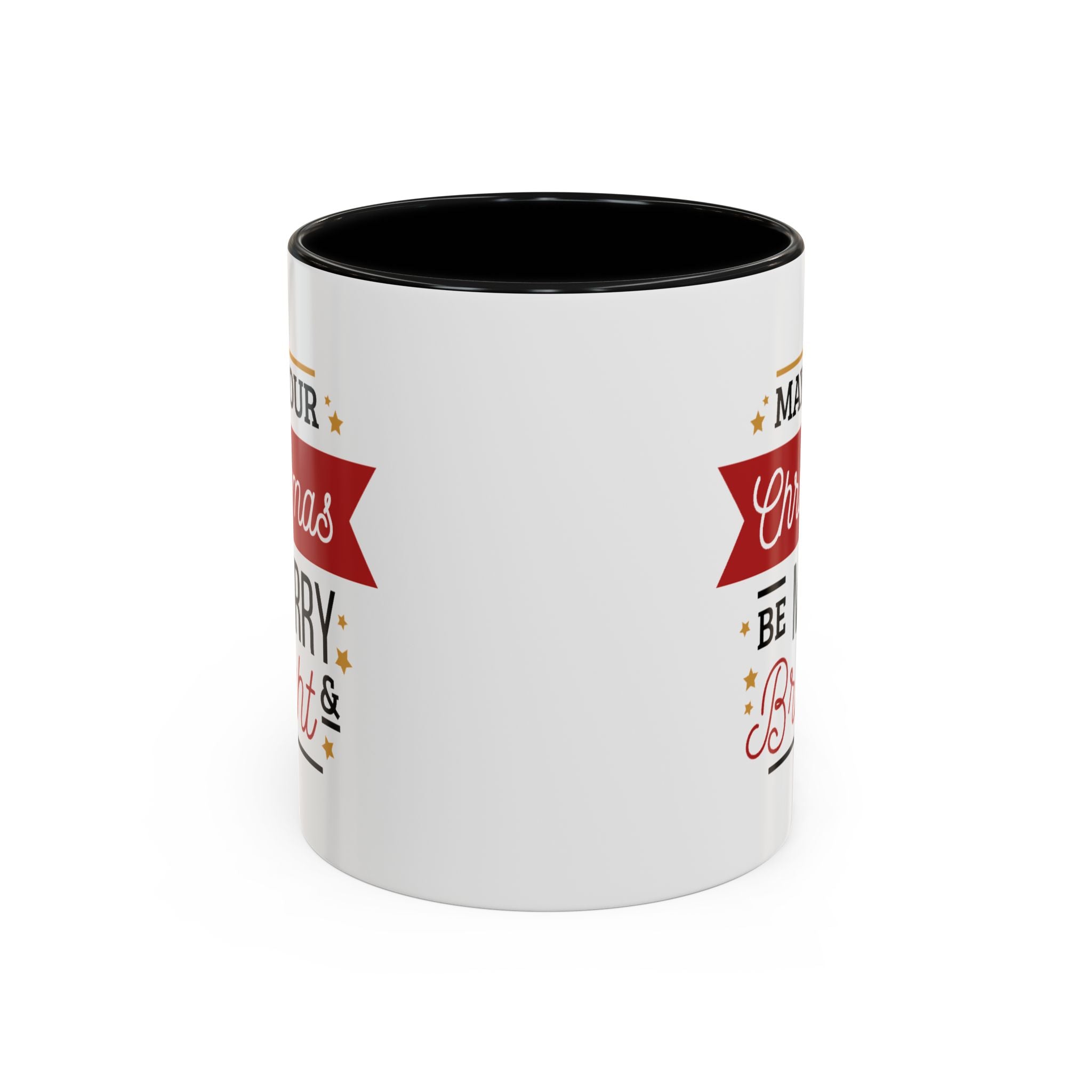 Merry & Bright Christmas Coffee Mug, Holiday Mug, Gift for Coffee Lovers, Festive Kitchen Decor, Seasonal Drinkware, Christmas Gifts
