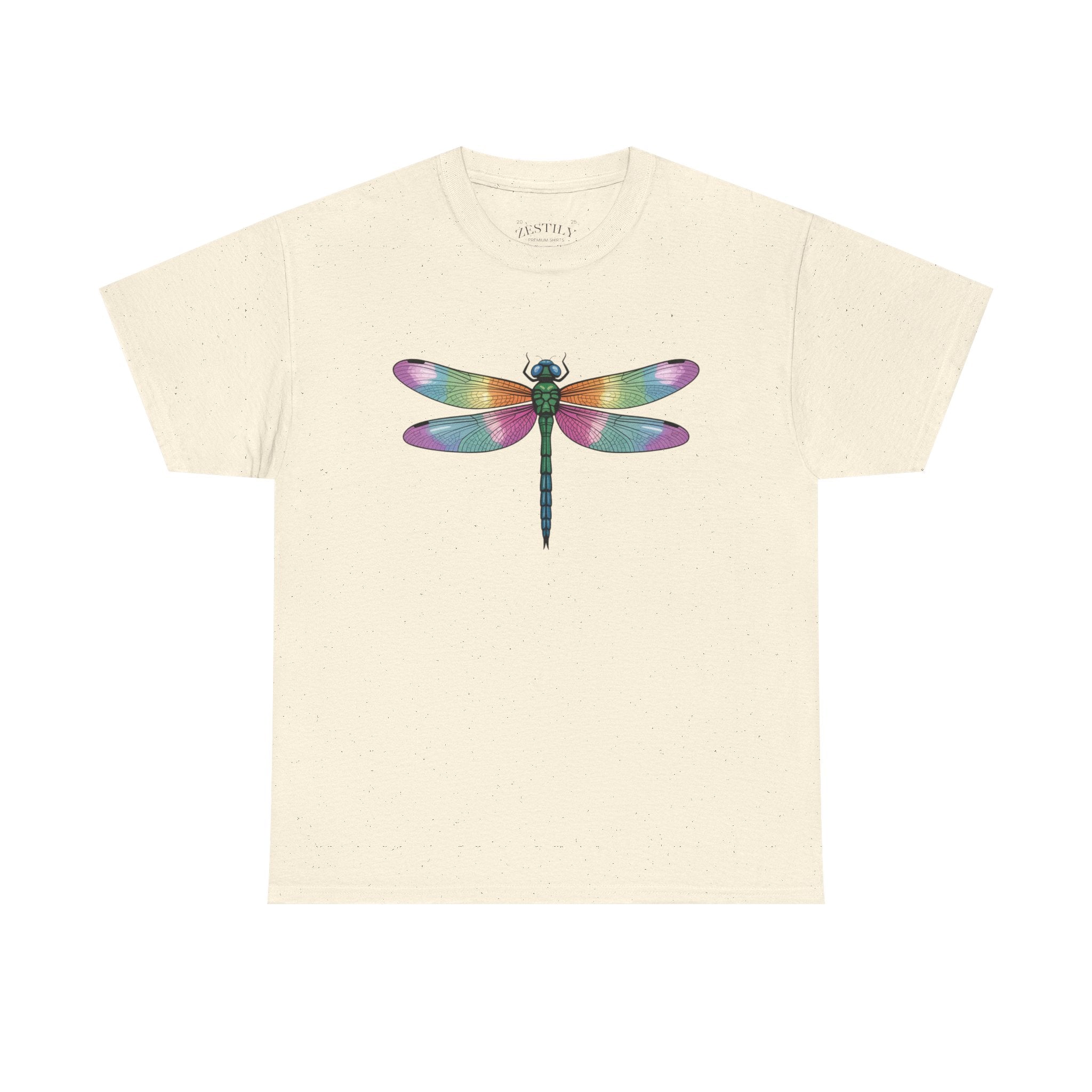 Colorful Dragonfly Tee, Nature Lover Shirt, Eco-Friendly Gift, Summer Fashion, Outdoor Adventure Wear