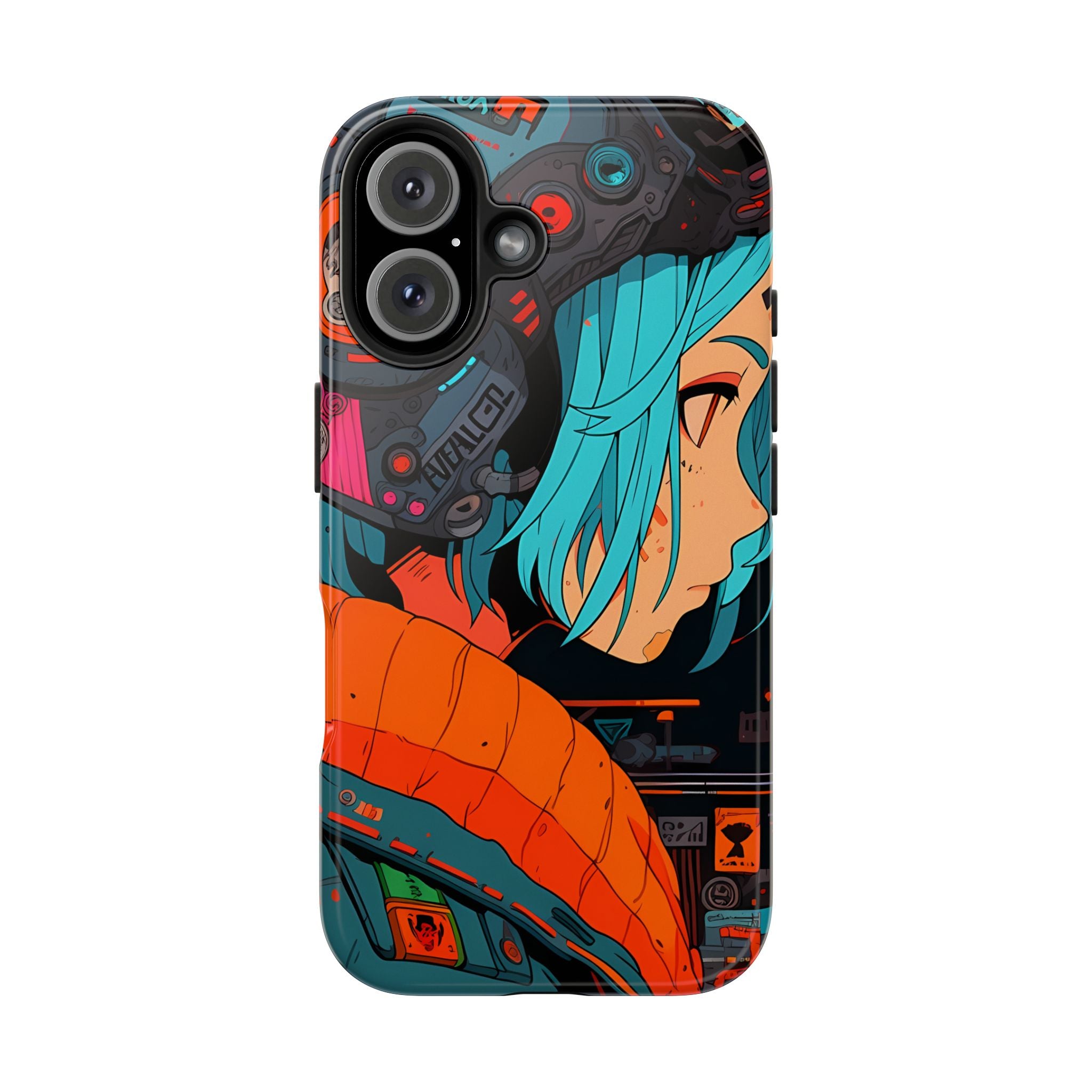 Cyber Punk Girl Mobile Phone Case