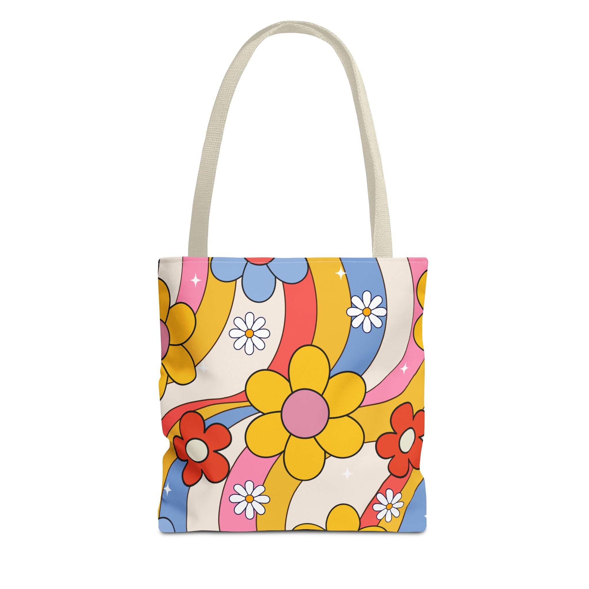 Colorful Tote Bag - Lazy Daisy Design