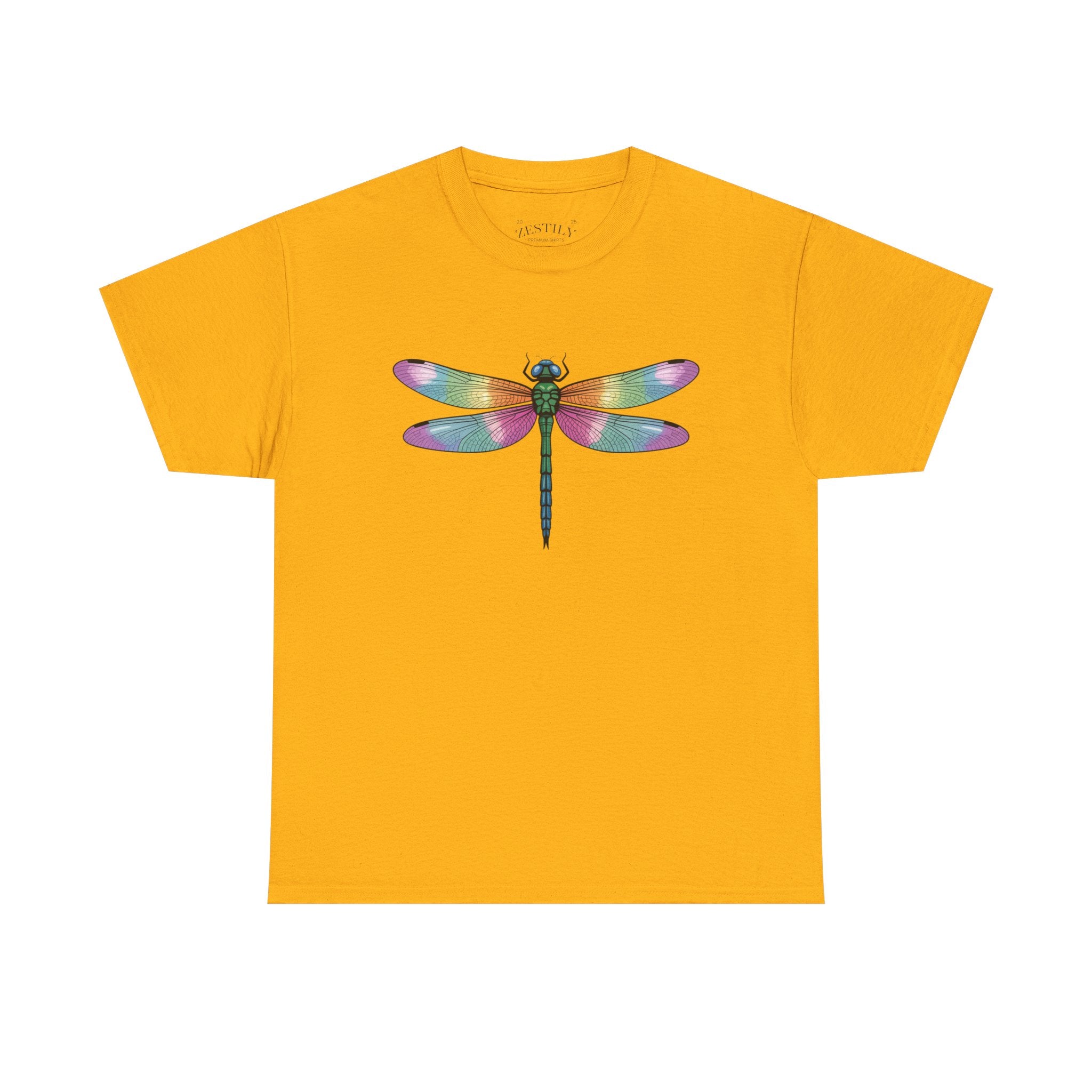 Colorful Dragonfly Tee, Nature Lover Shirt, Eco-Friendly Gift, Summer Fashion, Outdoor Adventure Wear