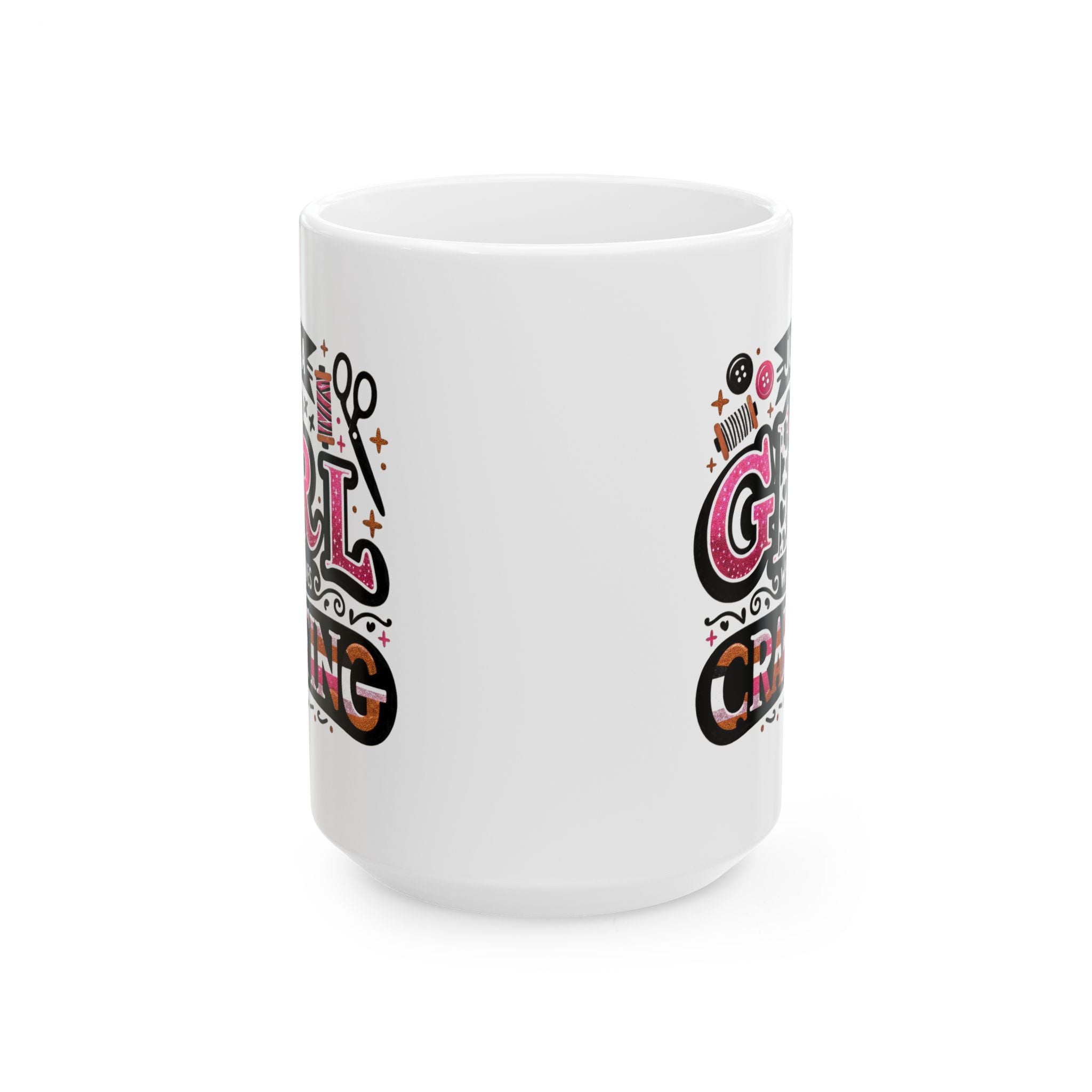 Just A Girl Who Loves Crafting Coffee Mug
