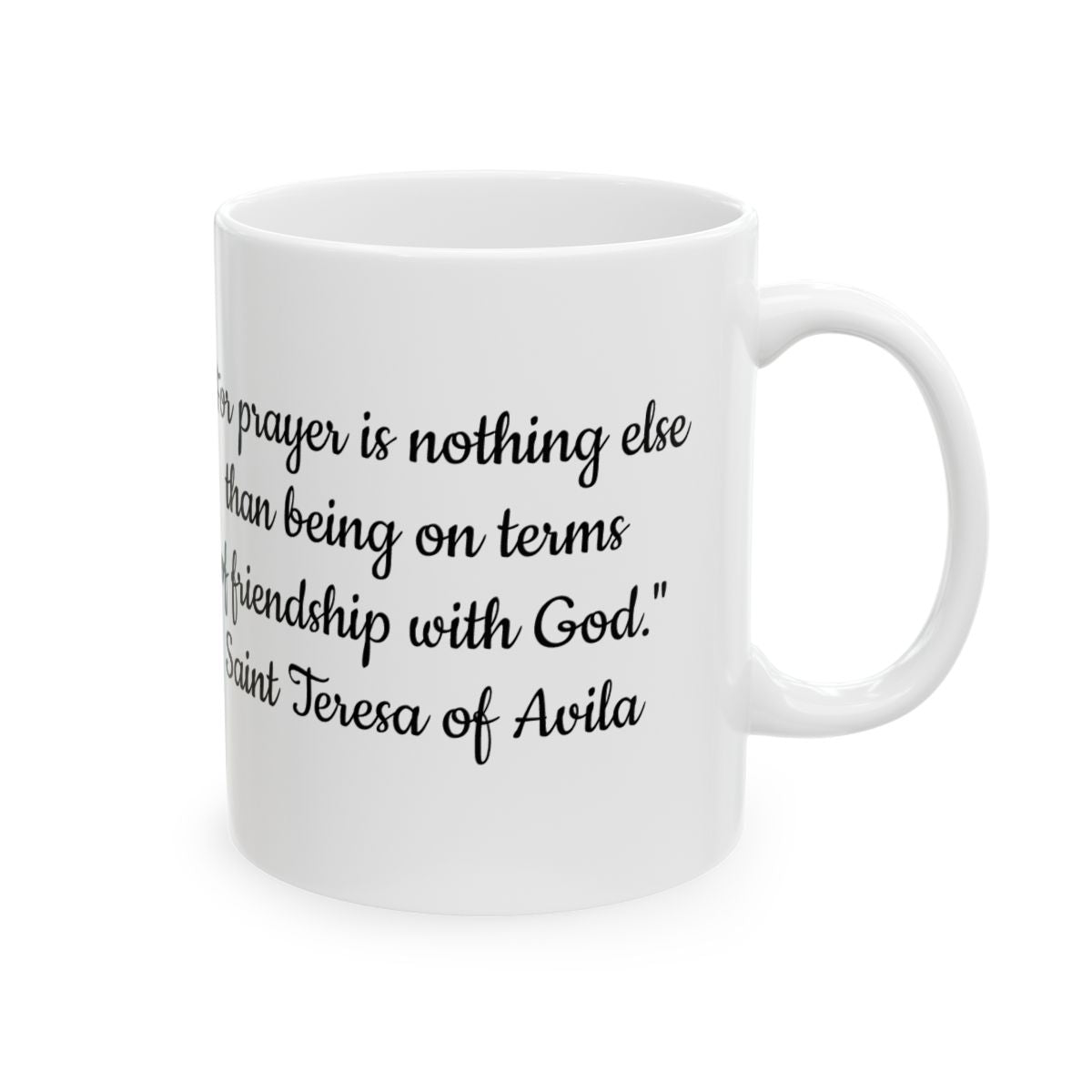 God is Love Ceramic Coffee Mug