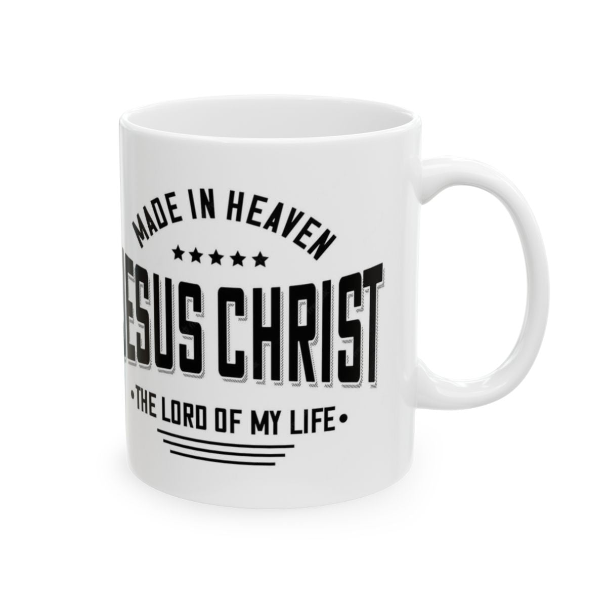 Made In Heaven Jesus Christ Ceramic Mug