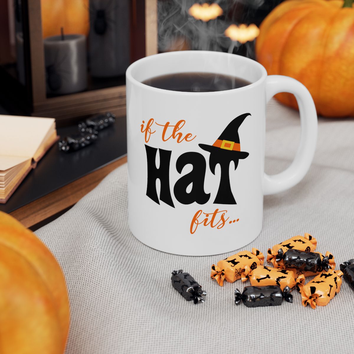 If The Hat Fits Ceramic Mug