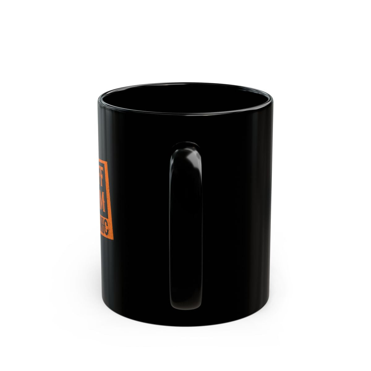 Fresh Off The Farm Black Mug