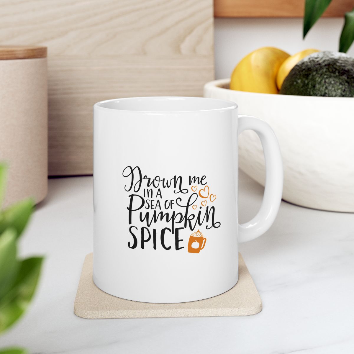 Drown Me In A Sea Of Pumpkin Spice Ceramic Mug