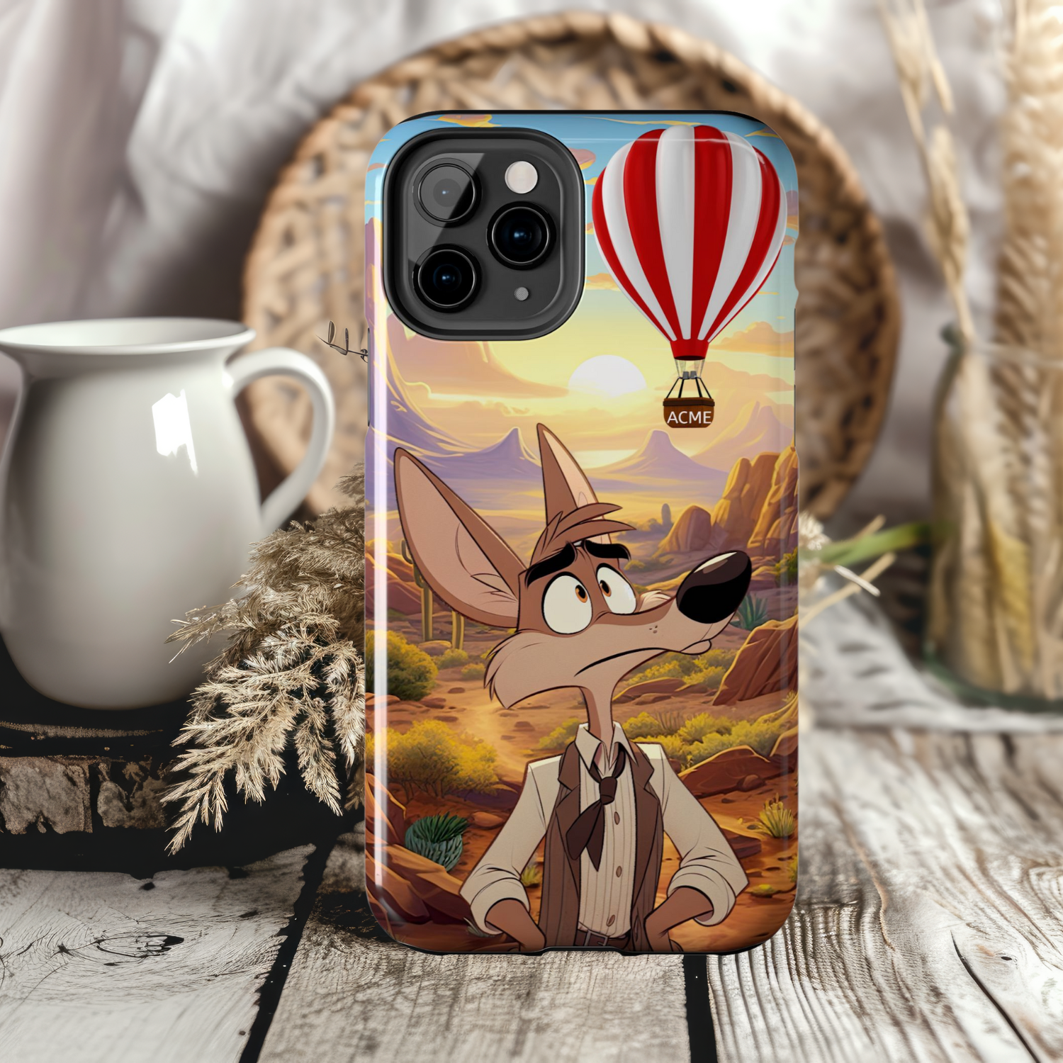 Vibrant Cartoon Phone Case, Tough Phone Cover for Kids, Fun Phone Accessory, Birthday Gift, Unique Cell Phone Protector iPhone Samsung