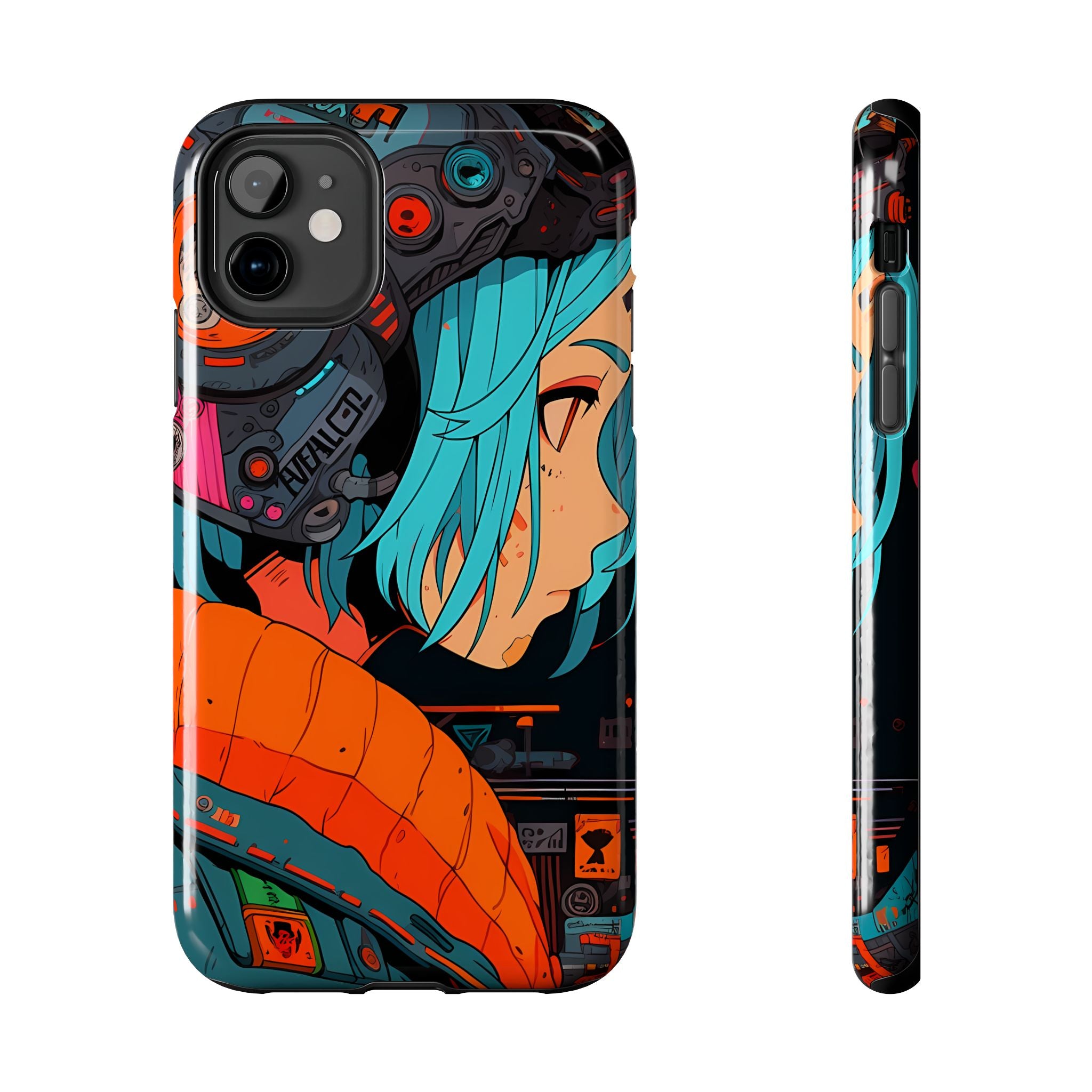 Cyber Punk Girl Mobile Phone Case