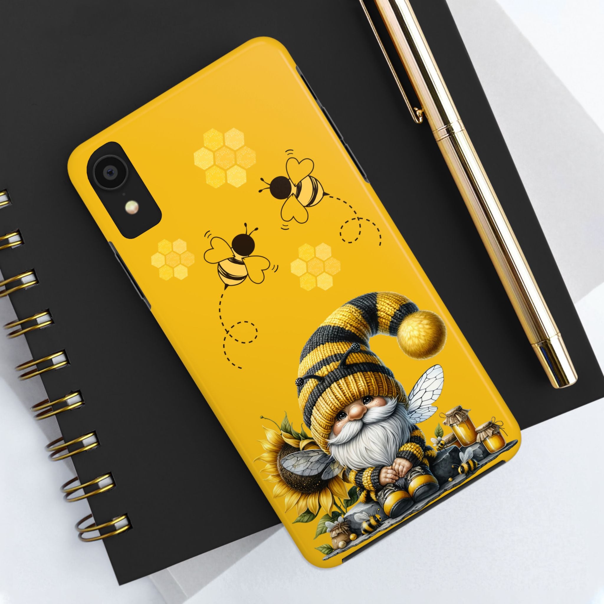 Honey Bee Gnome Tough Mobile Phone Case
