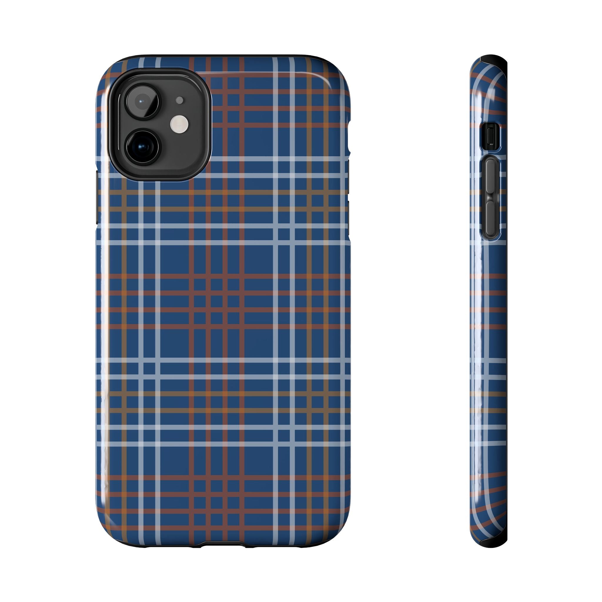 Blue Flannel Mobile Phone Case