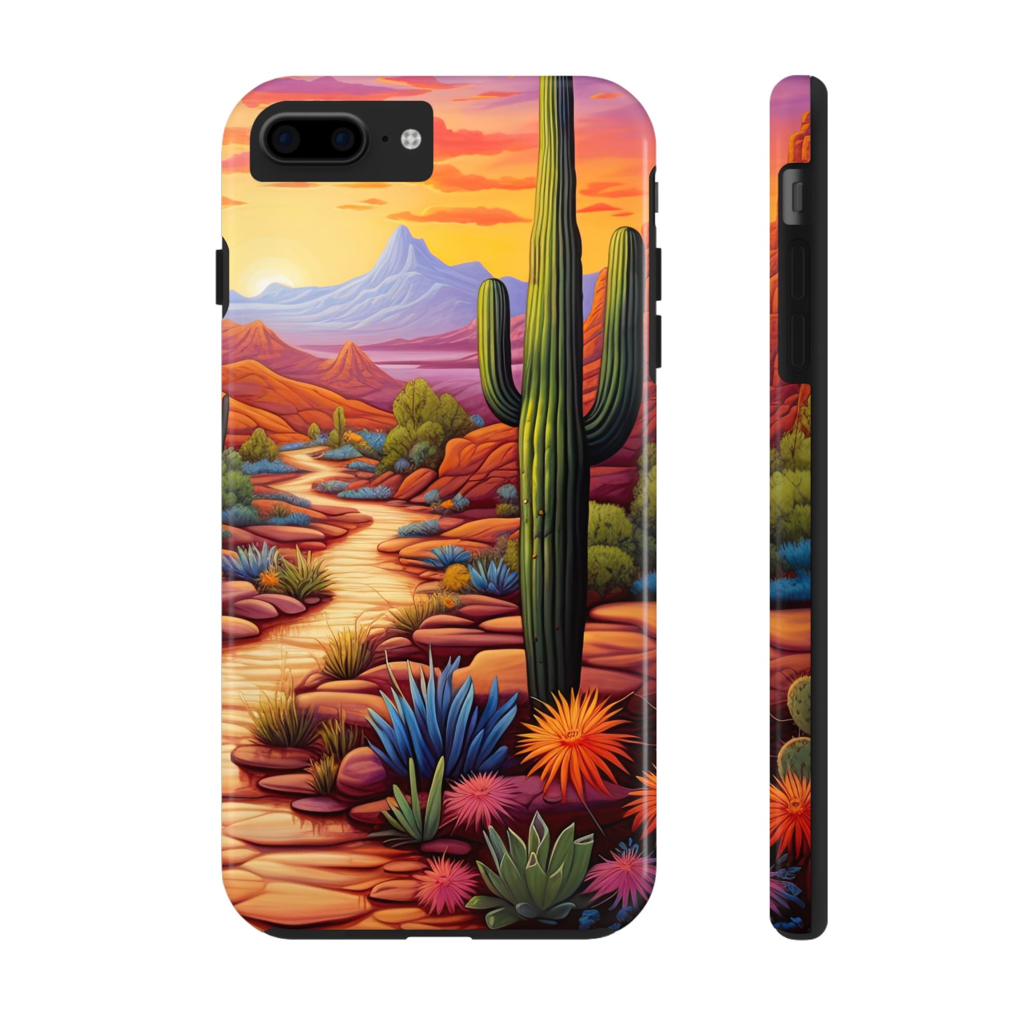 Cactus Garden Tough Mobile Phone Case