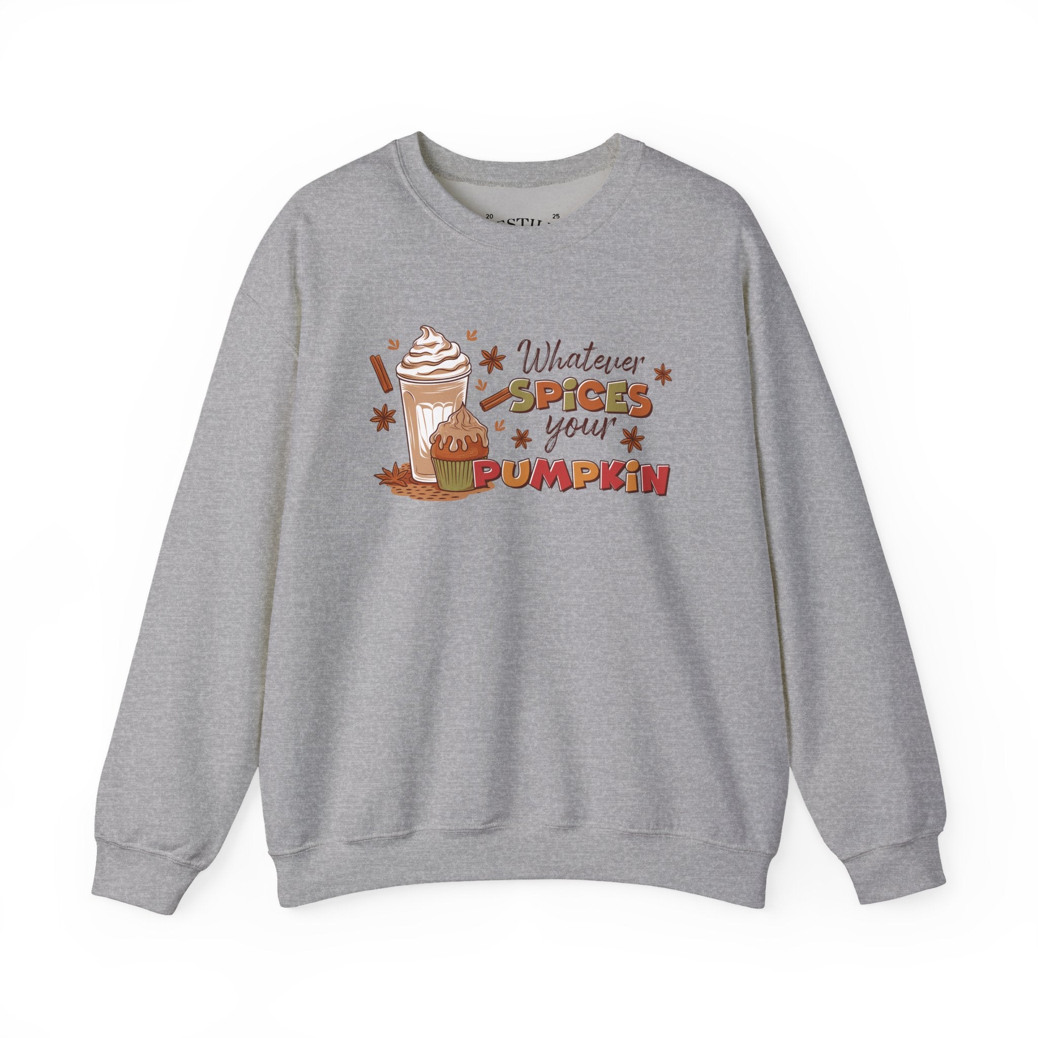Cozy Pumpkin Spice Sweatshirt, Fall Apparel, Harvest Gift, Crewneck, Autumn Fashion, Halloween Casual Wear