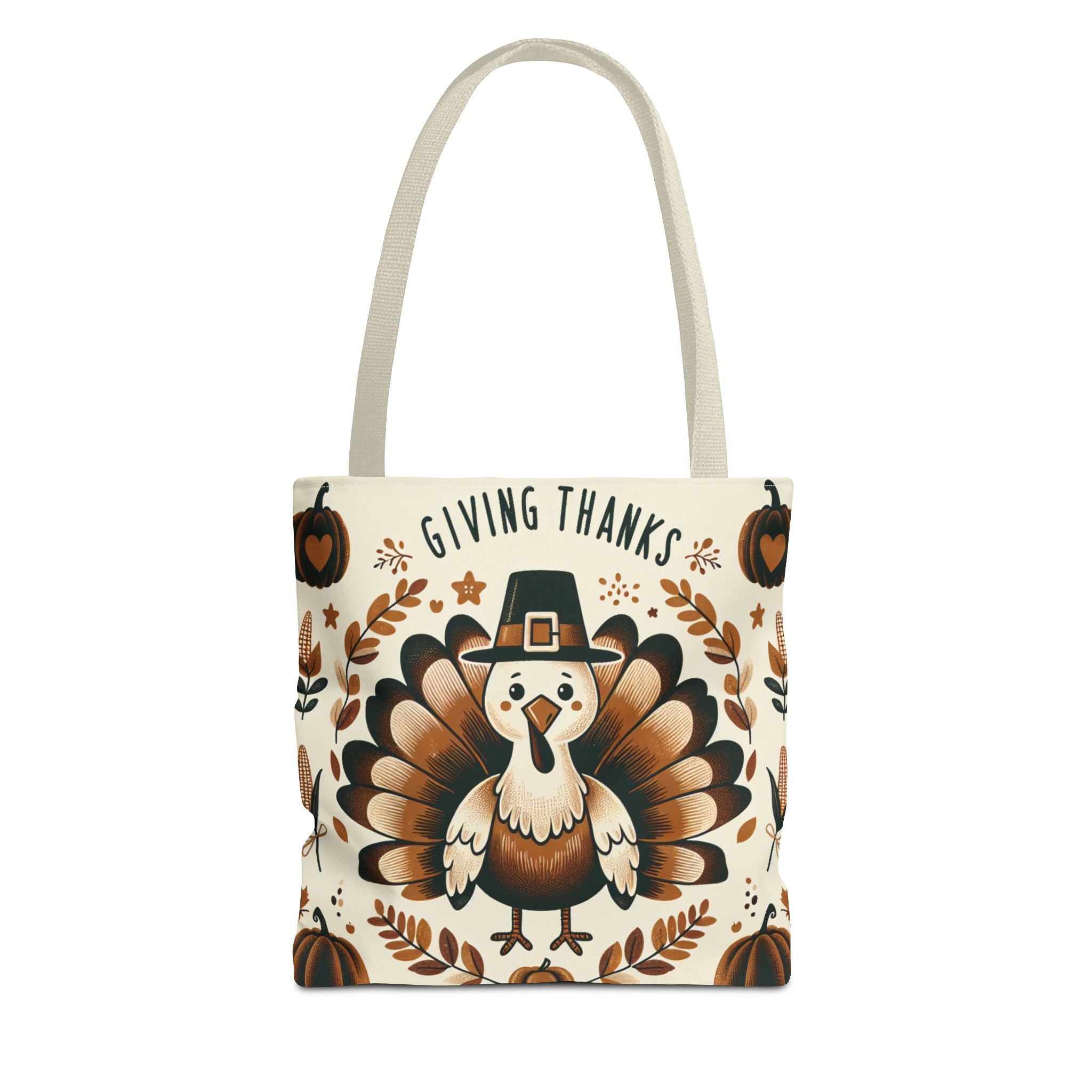 Thanksgiving Tote Bag, Giving Thanks Bag, Fall Accessories, Harvest Fun, Holiday Shopping, Autumn Decor