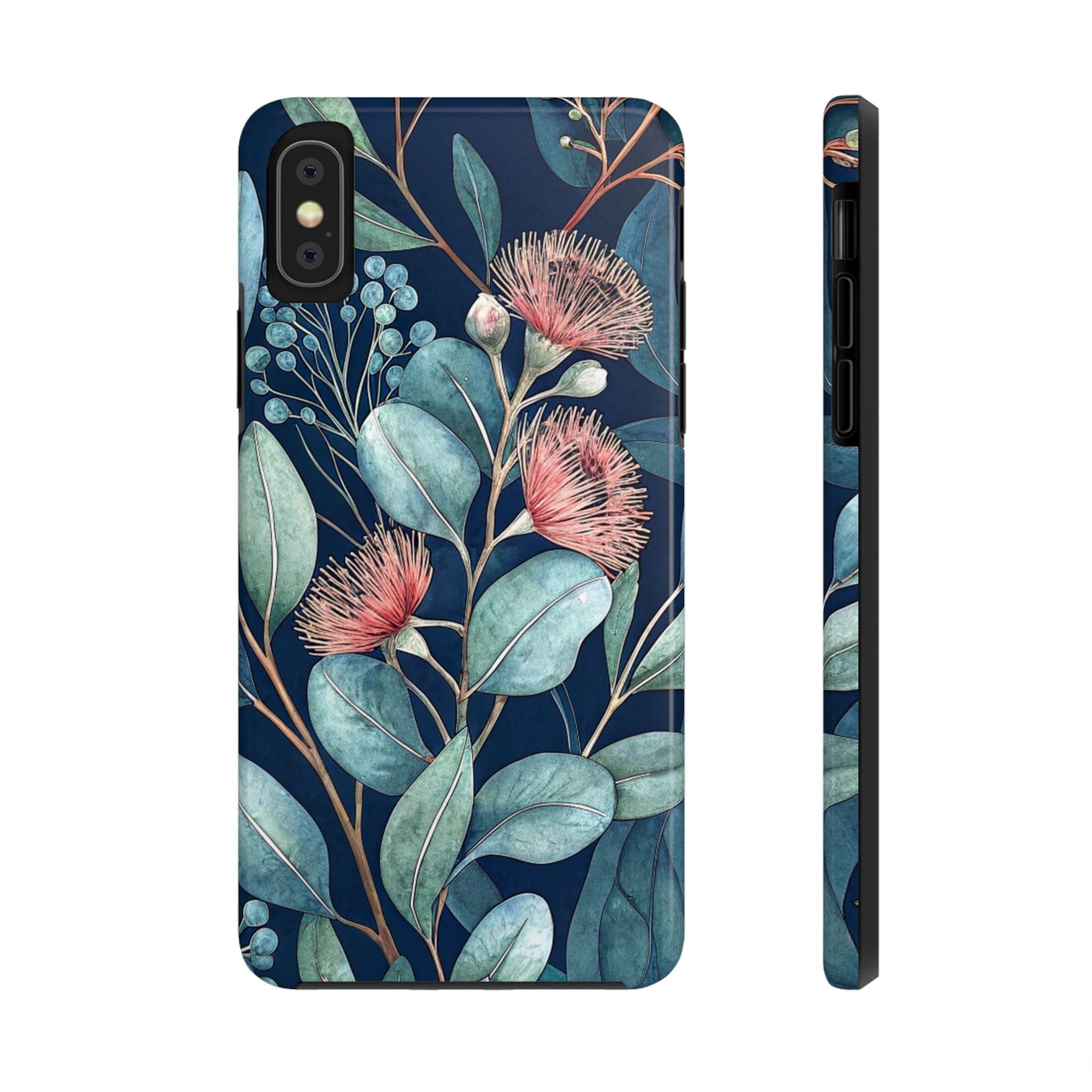 Floral Tough Phone Case, Stylish Phone Cover, Nature-Inspired Gift, Durable Protection, Phone Accessory for Plant Lovers, iPhone or Samsung