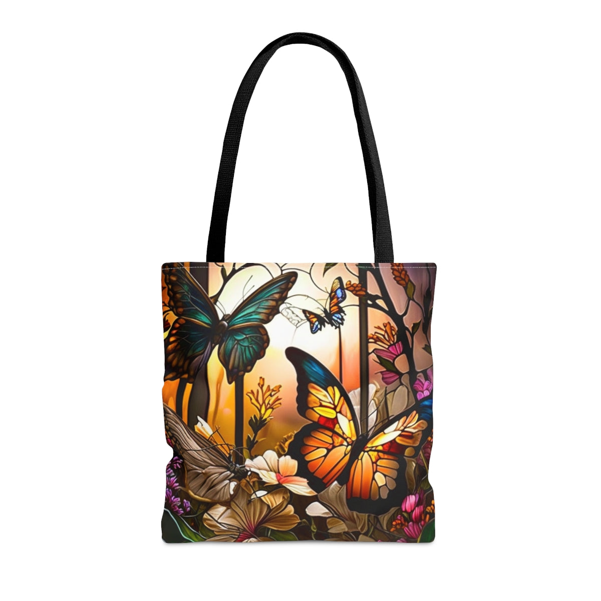 Butterfly Frenzy Scenic Tote Carryall Bag