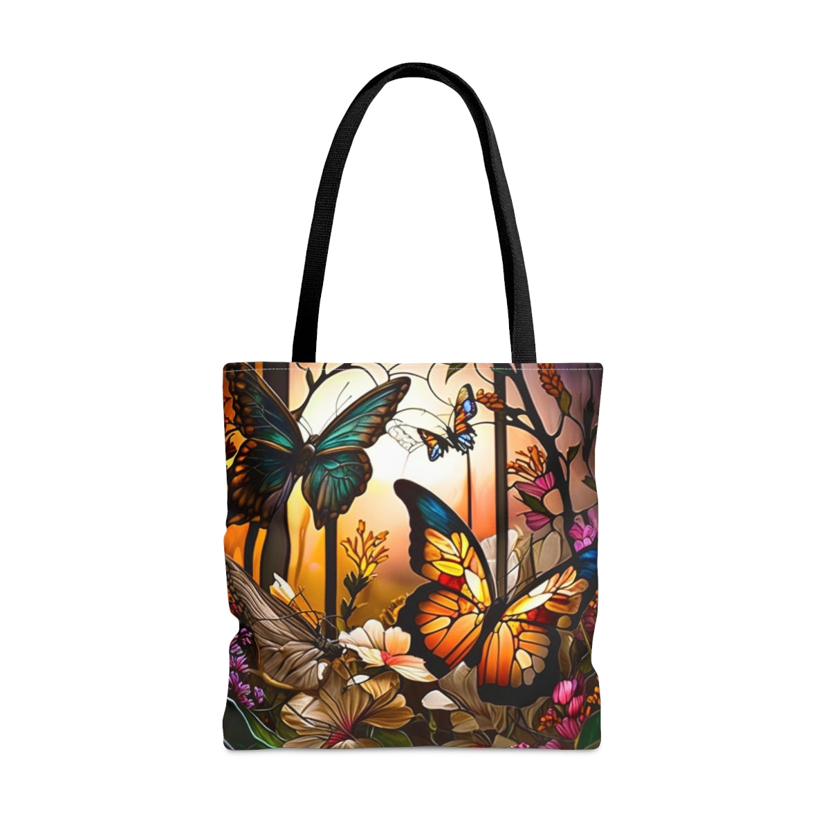Butterfly Frenzy Scenic Tote Carryall Bag