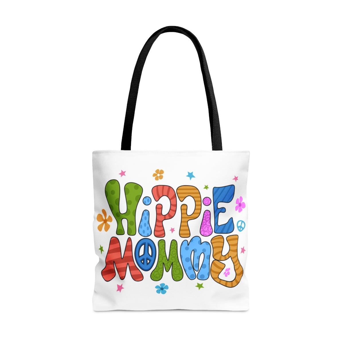 Hippie Mommy Colorful Carryall Tote Bag For Moms On The Go