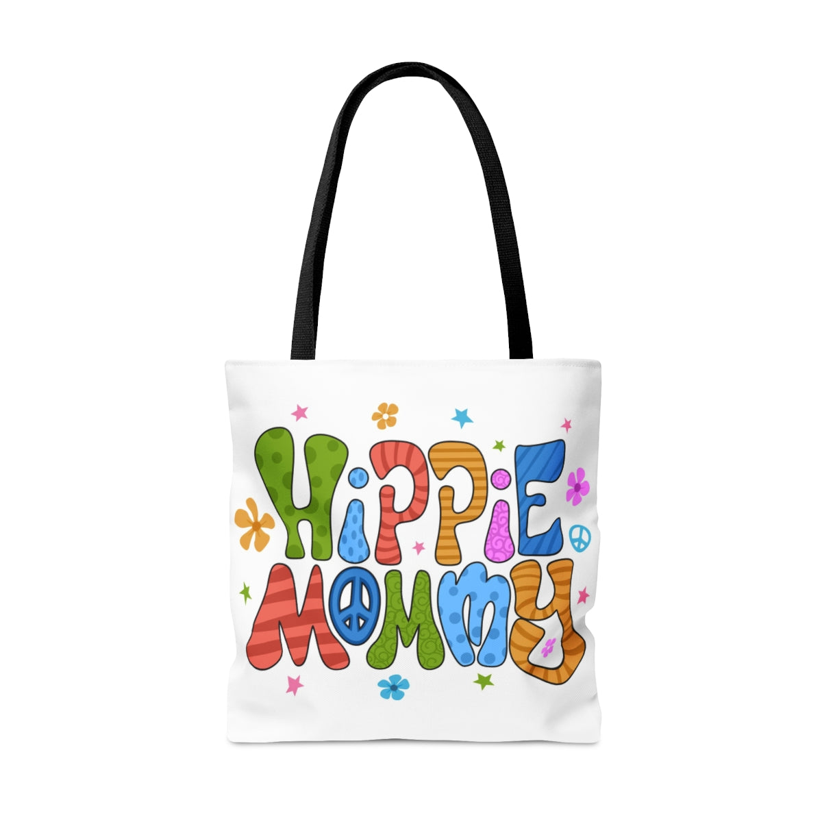 Hippie Mommy Colorful Carryall Tote Bag For Moms On The Go
