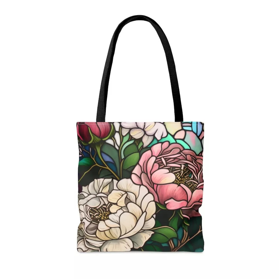 Get Ready for Summer with this Floral Tote Bag - Great for Beach Trips