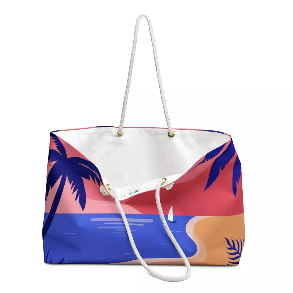Scenic Beach Carry All XLarge Tote Bag