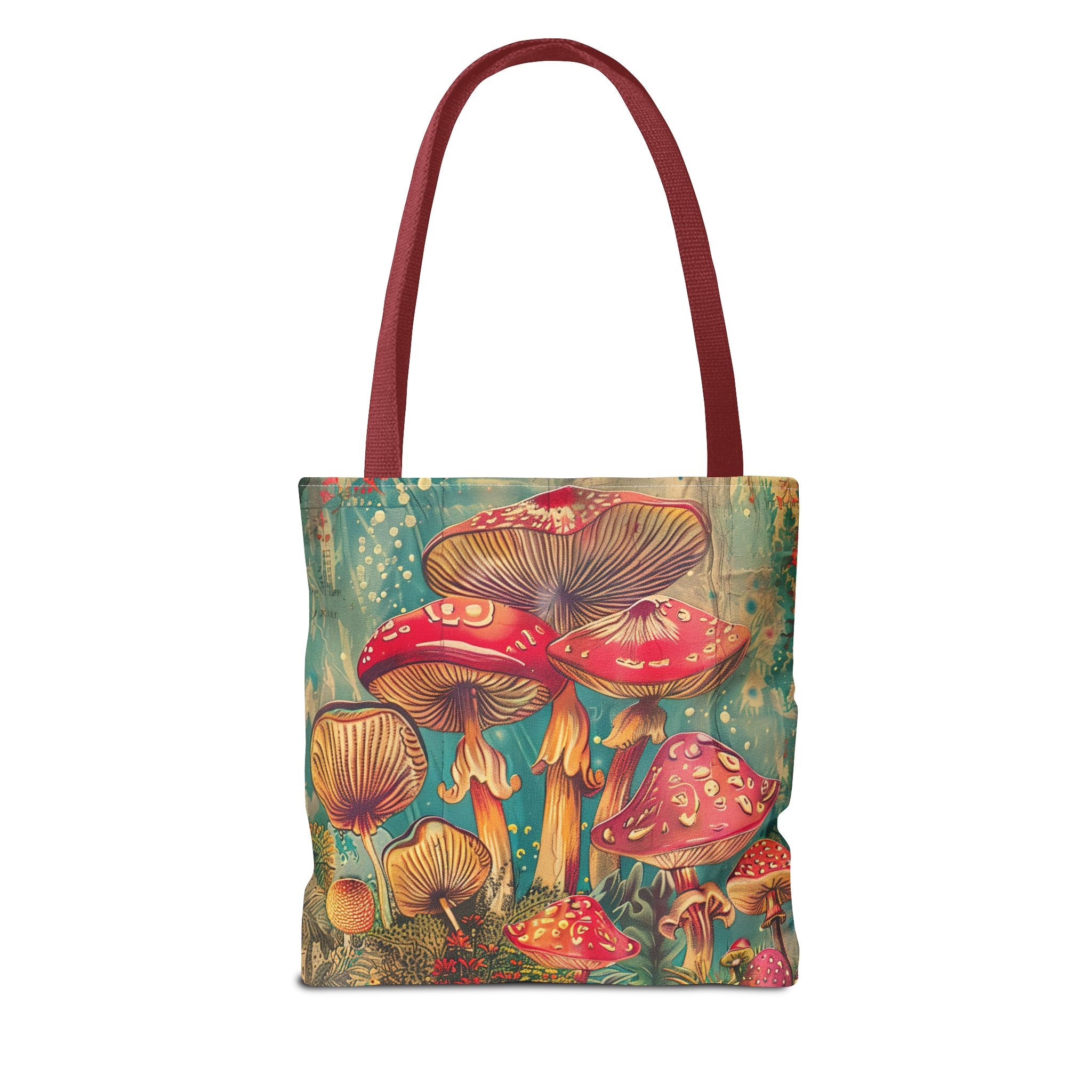The Mushroom Red Carryall Tote Bag