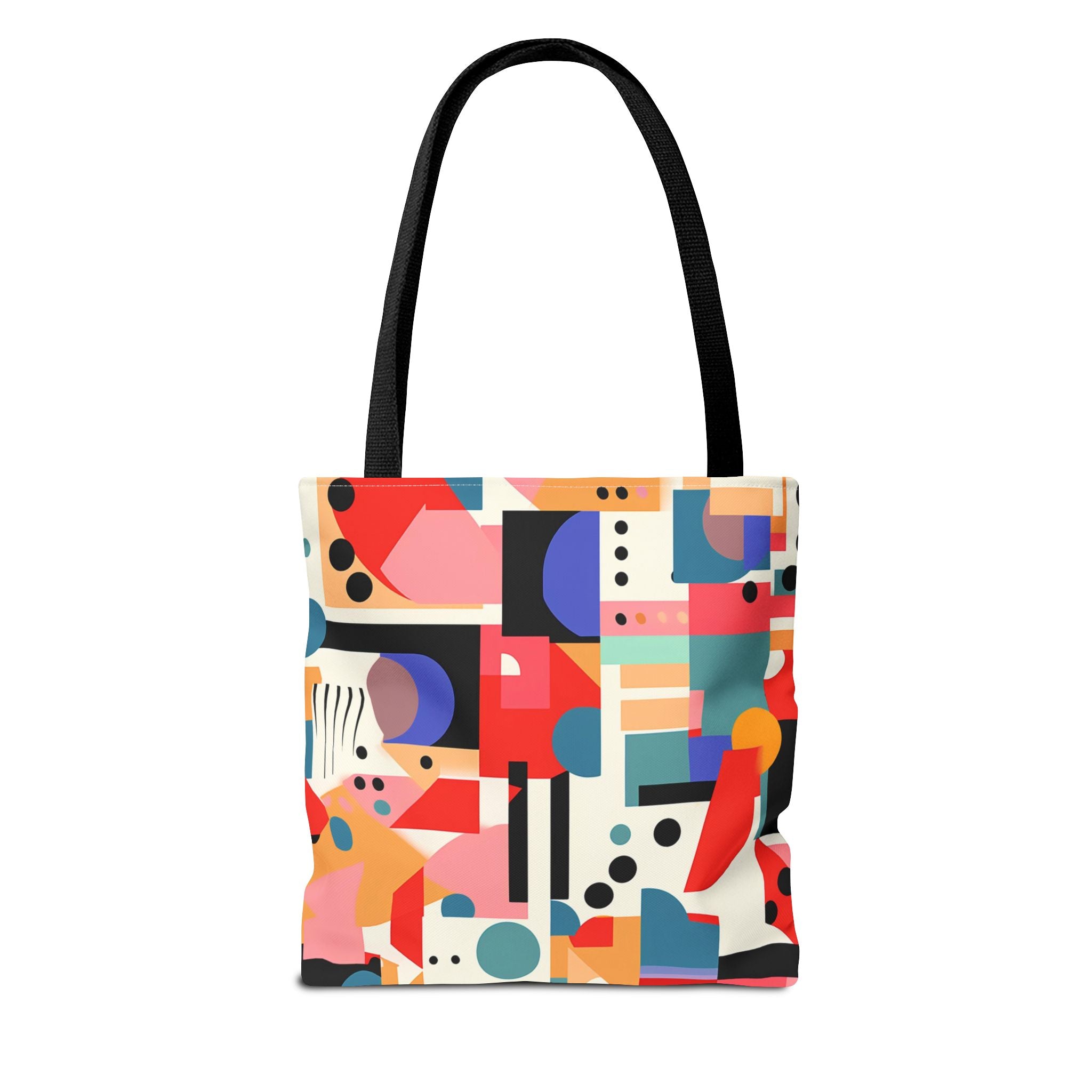 Geometric Shapes Colorful Carryall Tote Bag
