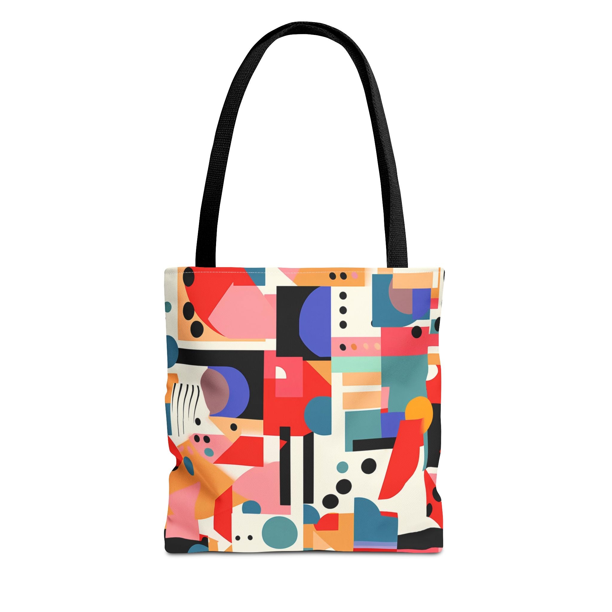 Geometric Shapes Colorful Carryall Tote Bag