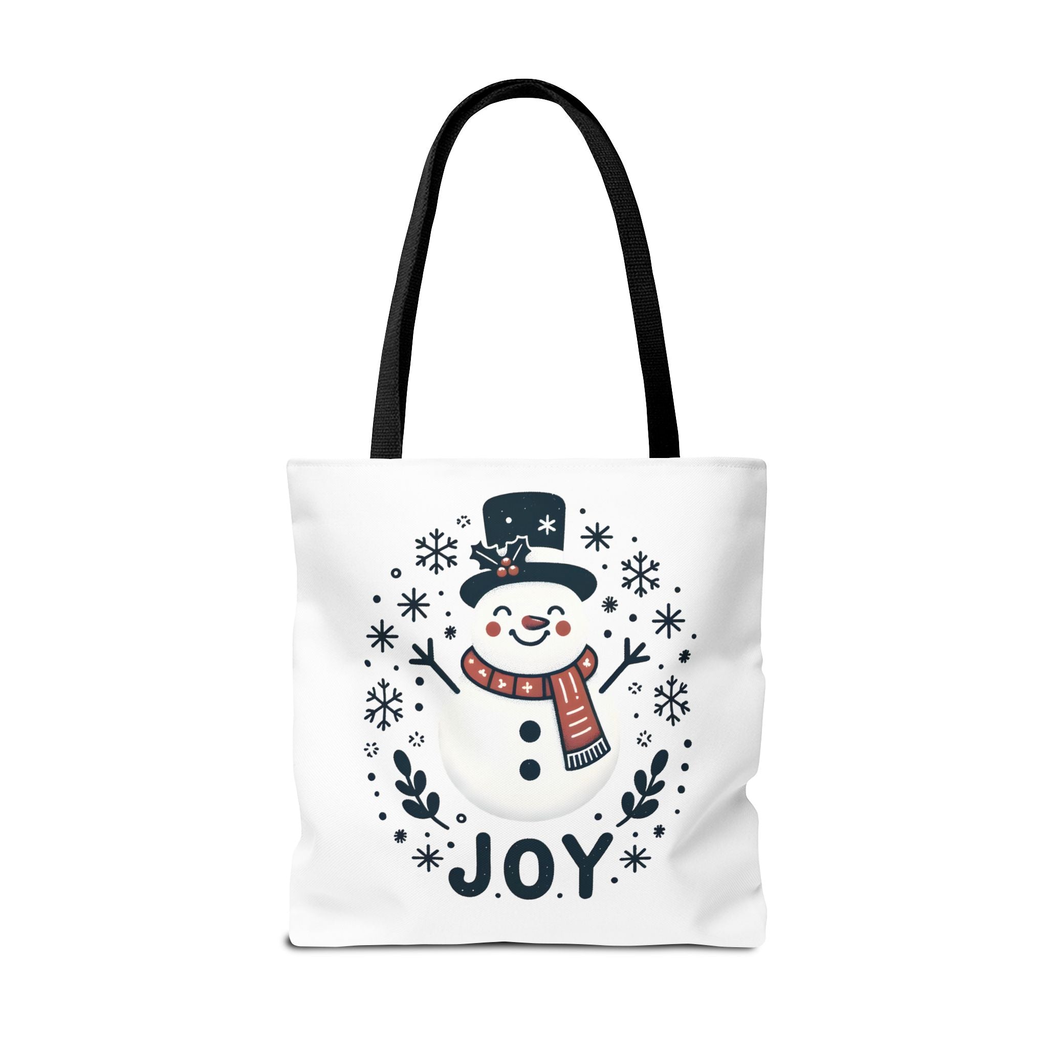 Snowman Christmas Joy Tote Bag