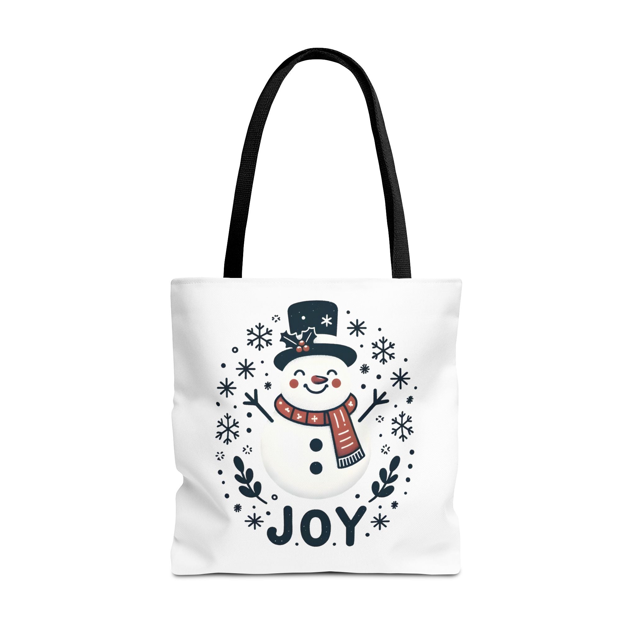 Snowman Christmas Joy Tote Bag