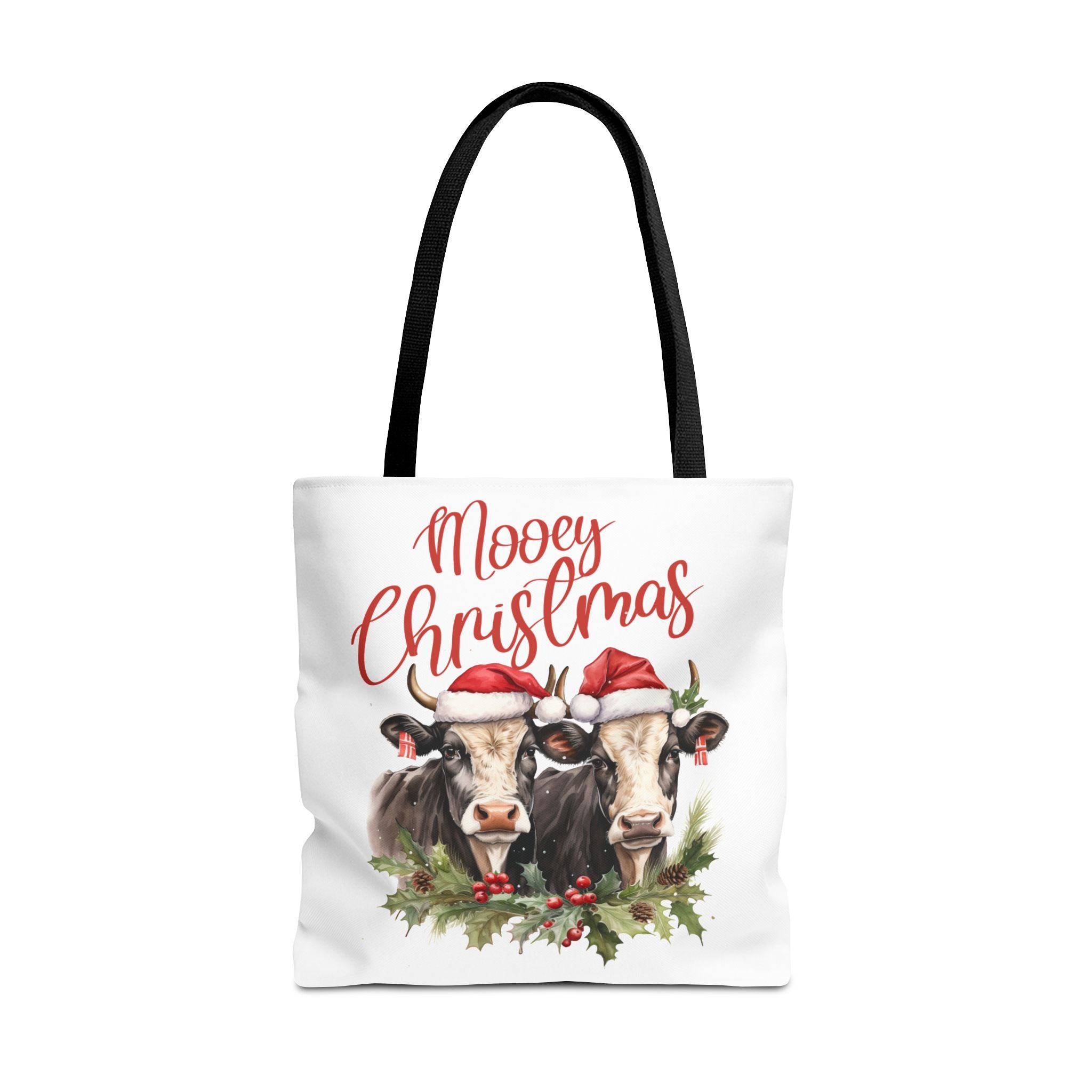 Mooey Christmas Cow Tote Bag