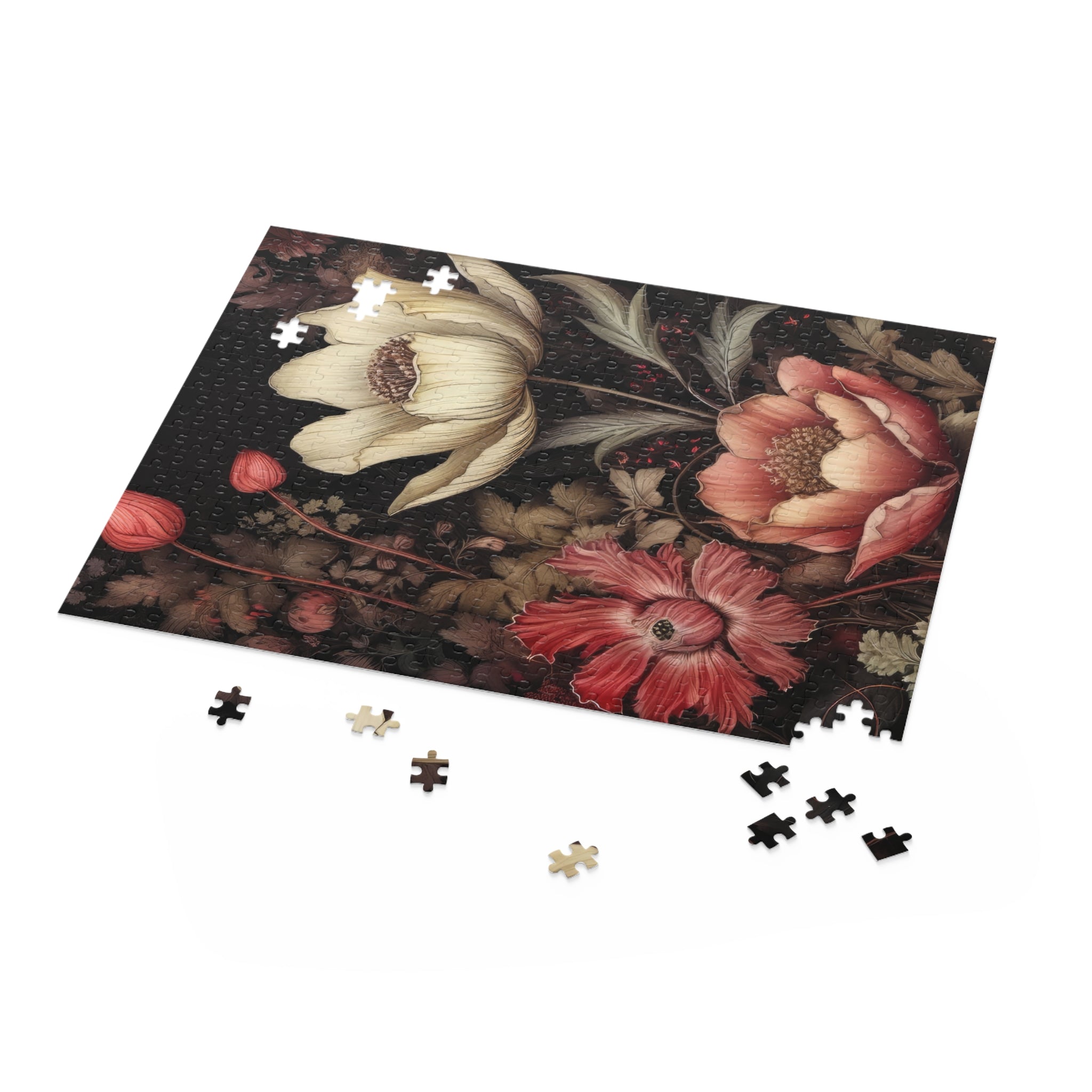 Beautiful Floral Night Life 500 Piece Puzzle