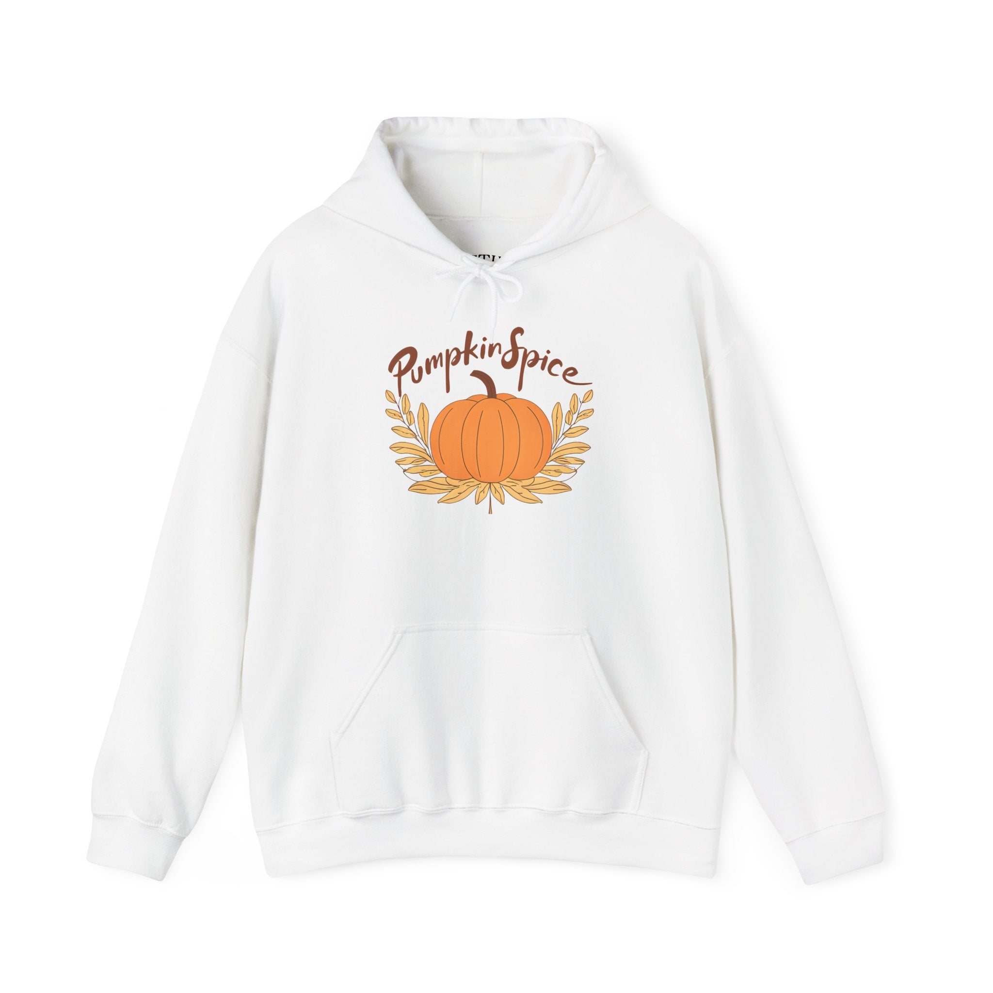 Pumpkin Spice Hooded Sweatshirt | Fall Fashion, Cozy Hooded Sweatshirt, Fall Apparel, Halloween Sweatshirt, Thanksgiving Gift
