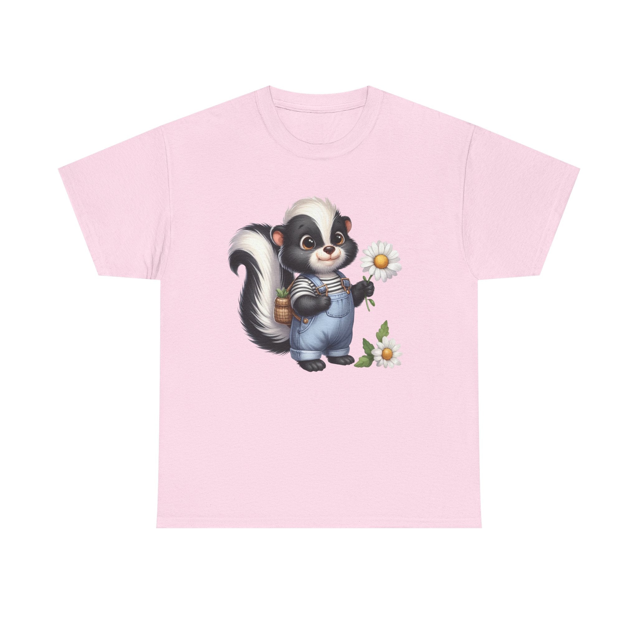 Adorable Skunk Tee for Nature Lovers, Cute Animal T-Shirt, Gift for Animal Lovers, Spring Outfits, Eco-Friendly Style