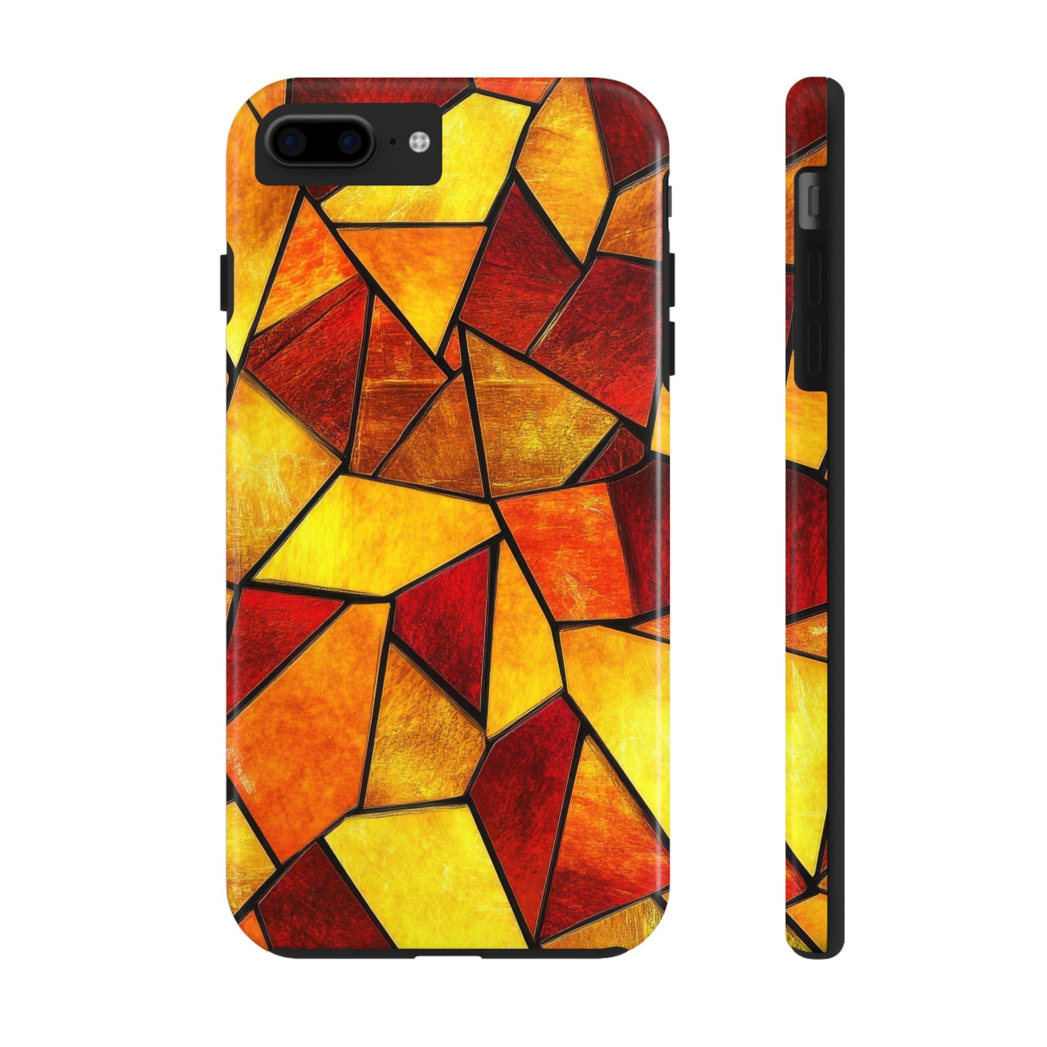 Vibrant Mosaic Tough Impact Resistant Phone Case Shockproof & Stylish Protection iPhone Samsung Cover
