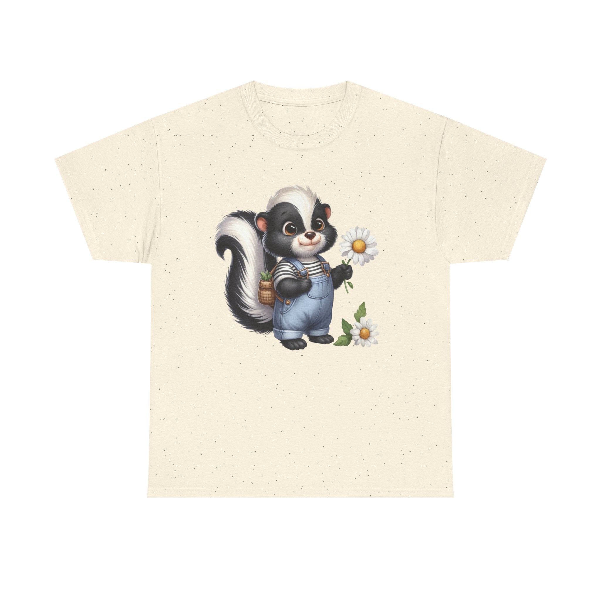 Adorable Skunk Tee for Nature Lovers, Cute Animal T-Shirt, Gift for Animal Lovers, Spring Outfits, Eco-Friendly Style