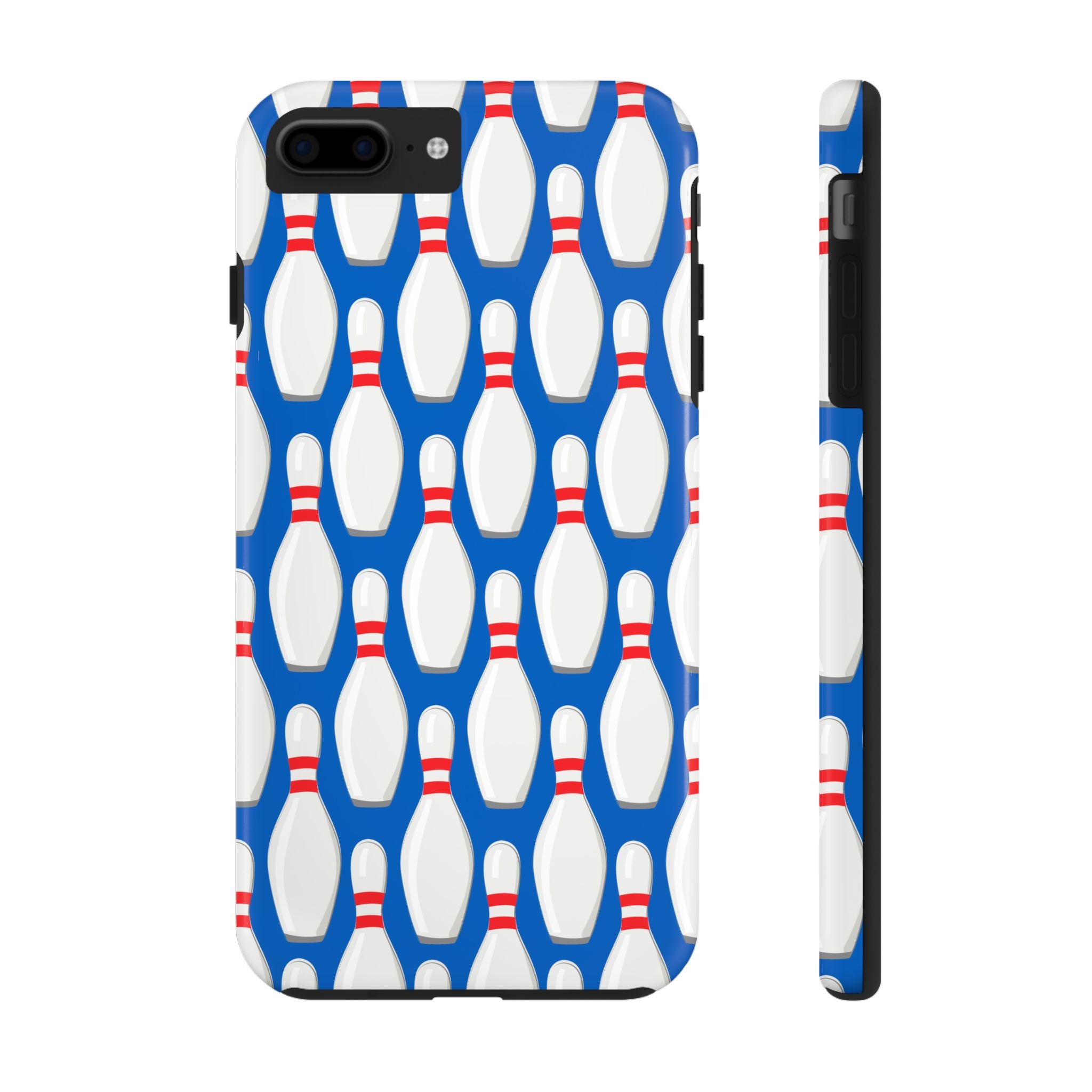 Bowling Pin iPhone Samsung Case Tough Protection Fun Gift for Bowlers Sporty Accessory for Bowlers Unique Phone Cover for Holidays