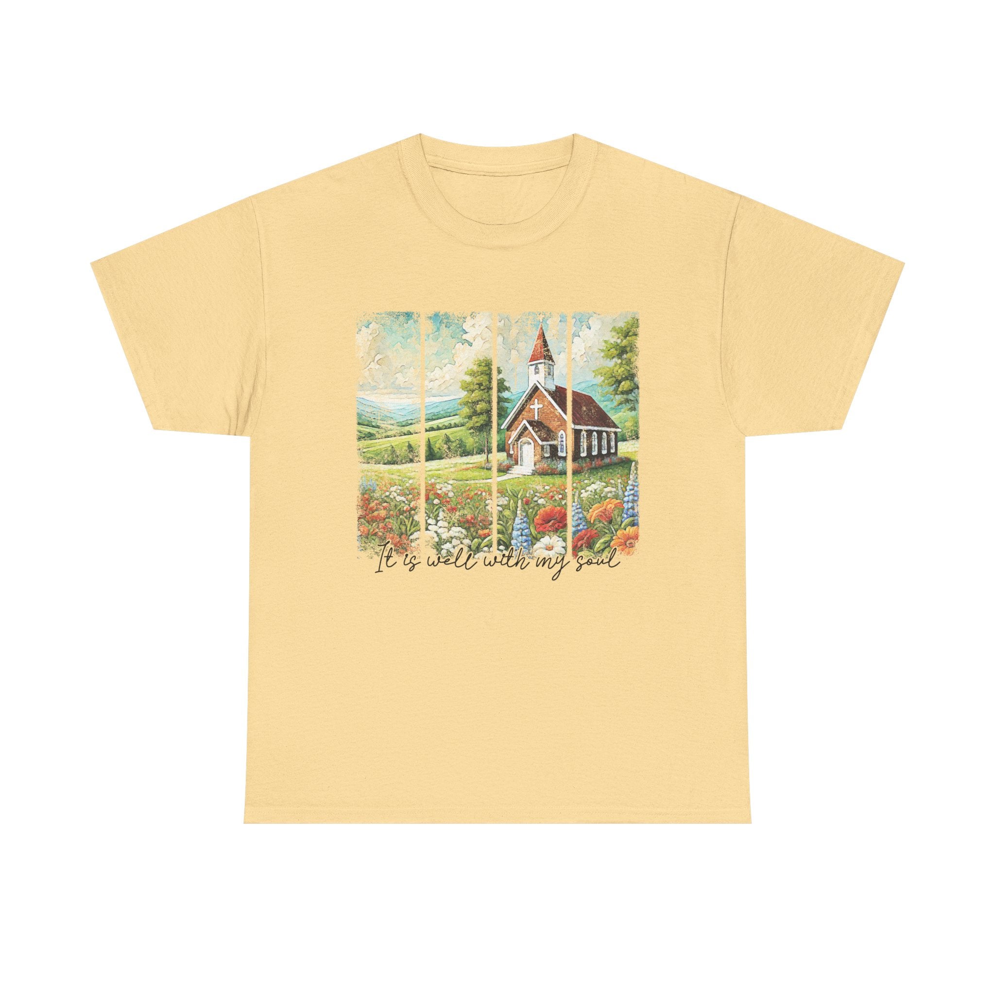 Christian Scenic Nature Tee - Ideal for Nature Lovers, Gift for Outdoor Enthusiasts, Comfortable Everyday Wear, Perfect for Spring and Summer.