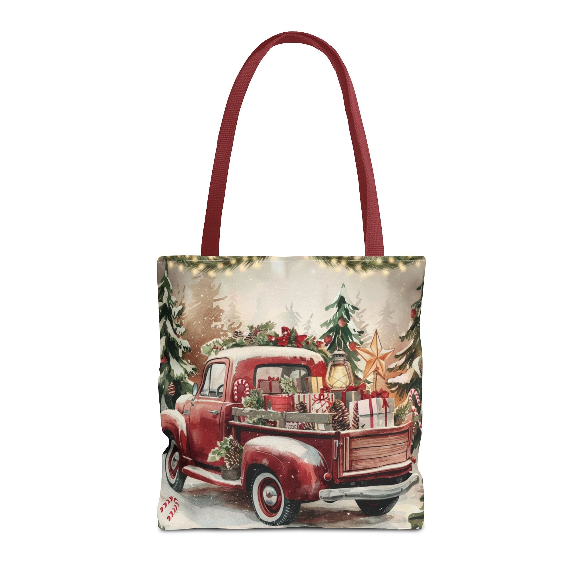 Christmas Truck Gifts Carryall Tote Bag
