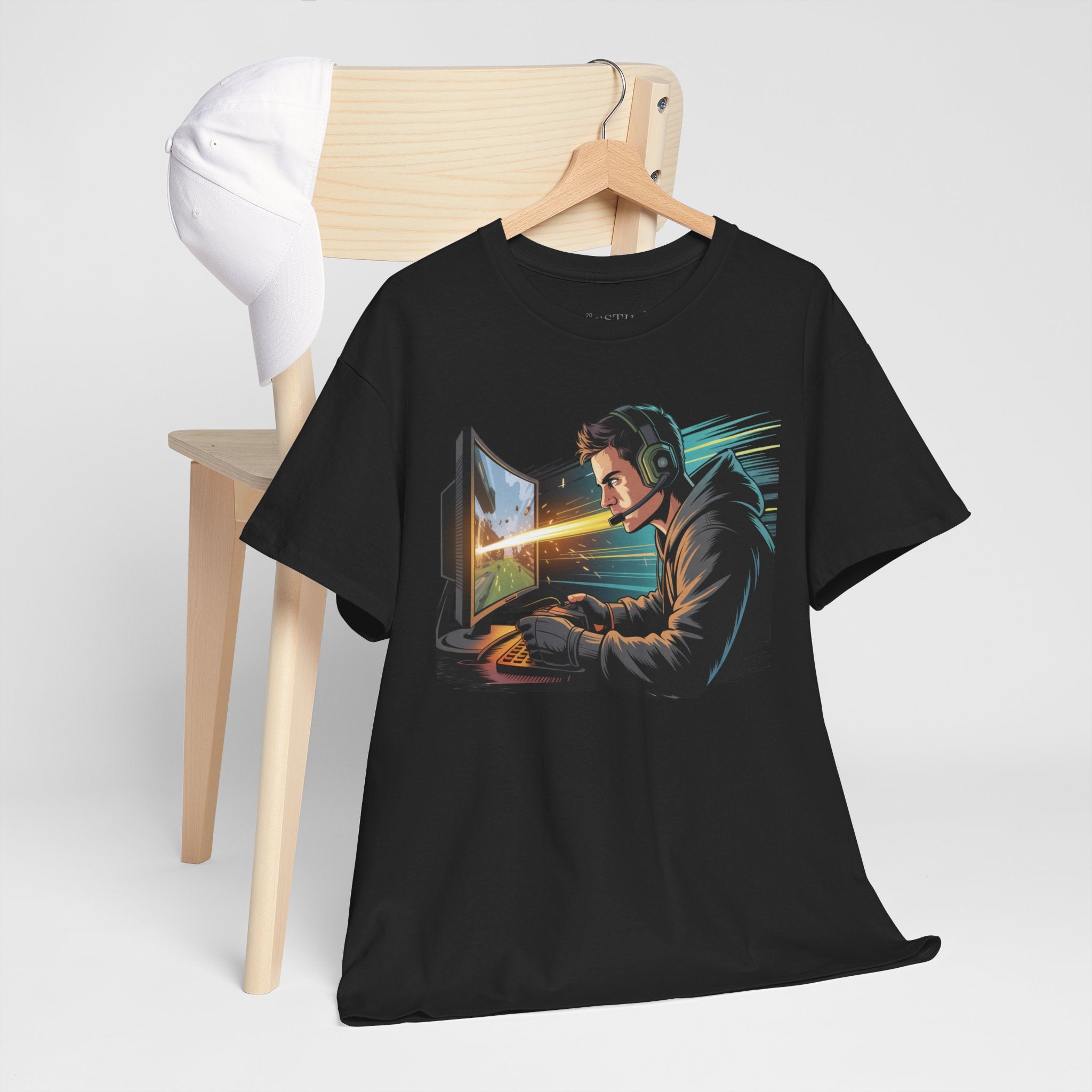 Gaming Vibe Tee - Perfect for Gamers, Casual Wear, Gift for Gaming Friends, Birthday Present, Gamer Apparel