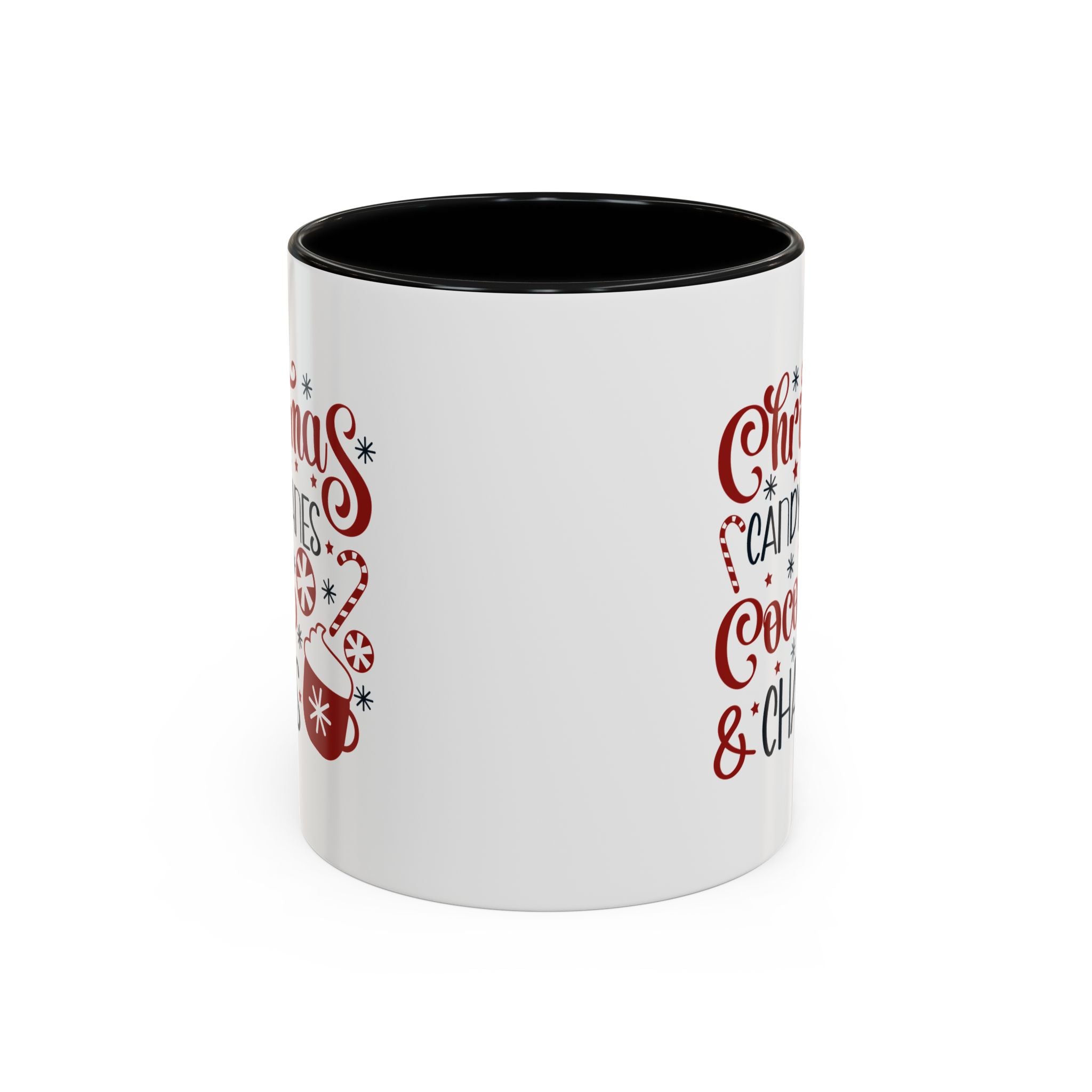 Festive Coffee Mug, Holiday Gift Mug, Christmas Drinkware, Cocoa & Chaos Mug, Seasonal Gift for Coffee Lovers