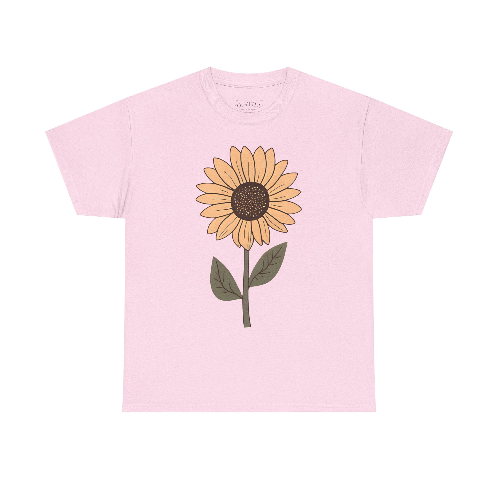 Sunflower Graphic Tee, Floral Summer Shirt, Cute Gift for Garden Lovers, Boho Aesthetic Top, Casual Wear
