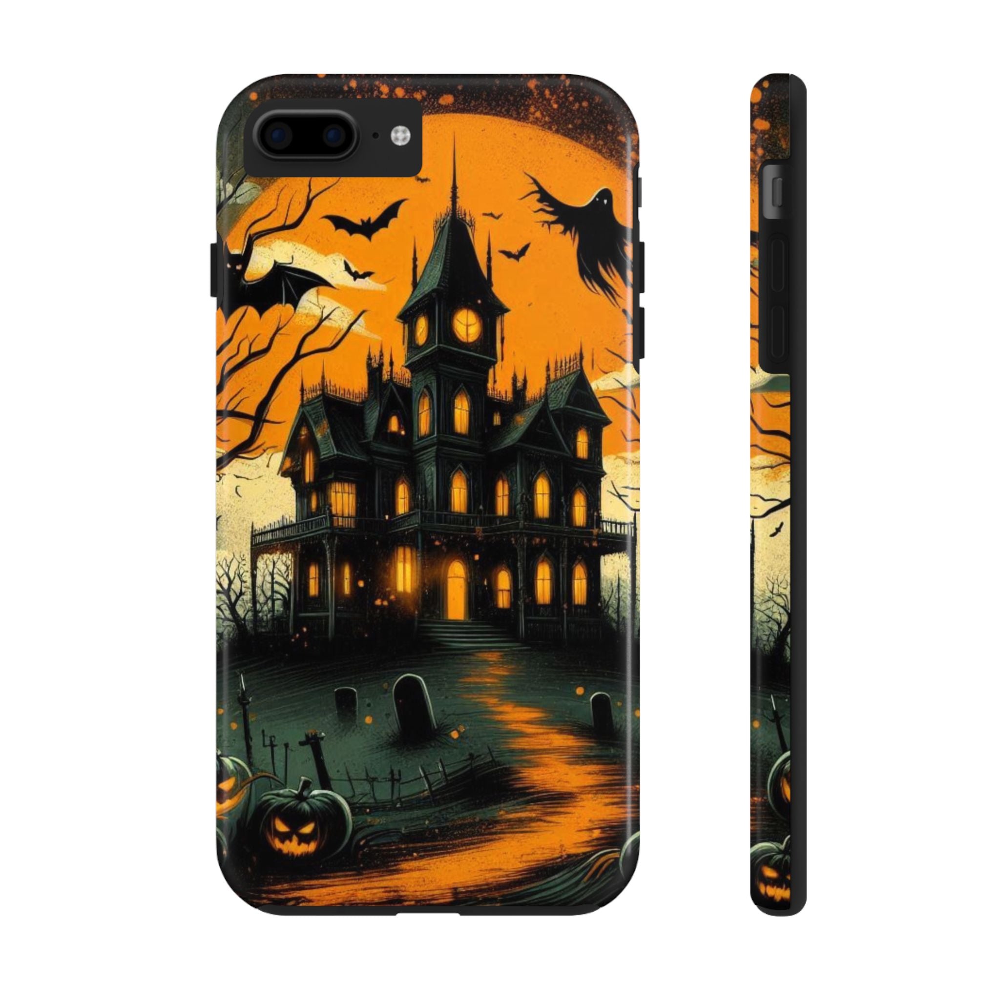 Halloween Haunted House Tough Mobile Phone Case
